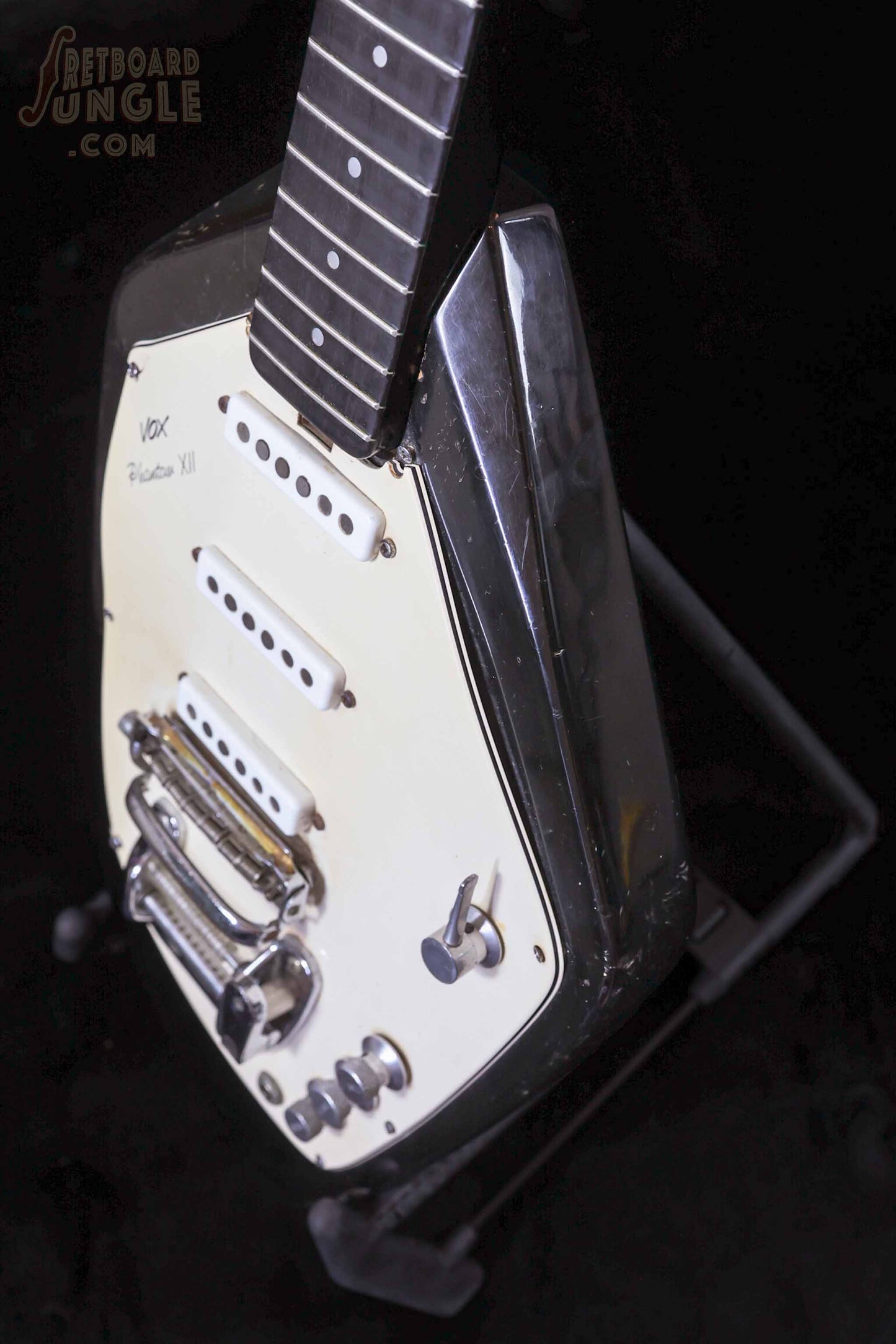 Vintage Vox Phantom XII 12 String Electric Guitar - Black - 1966 - Italy