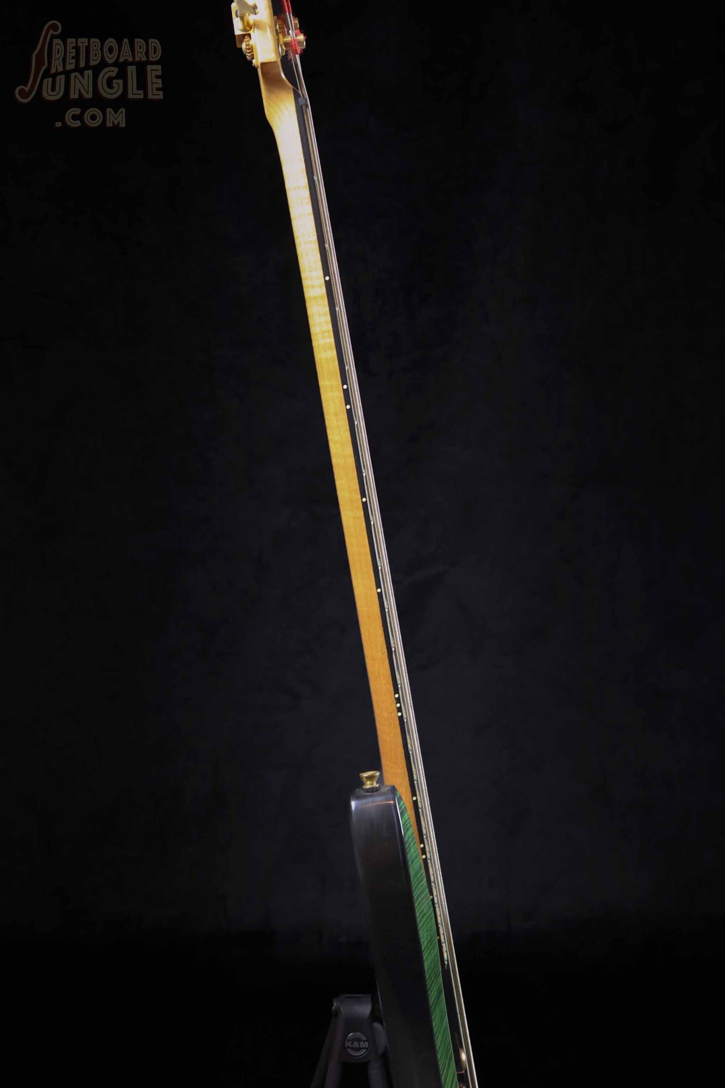 Andy Taylor Custom 5 String Bass - Green - 2021 - Aus