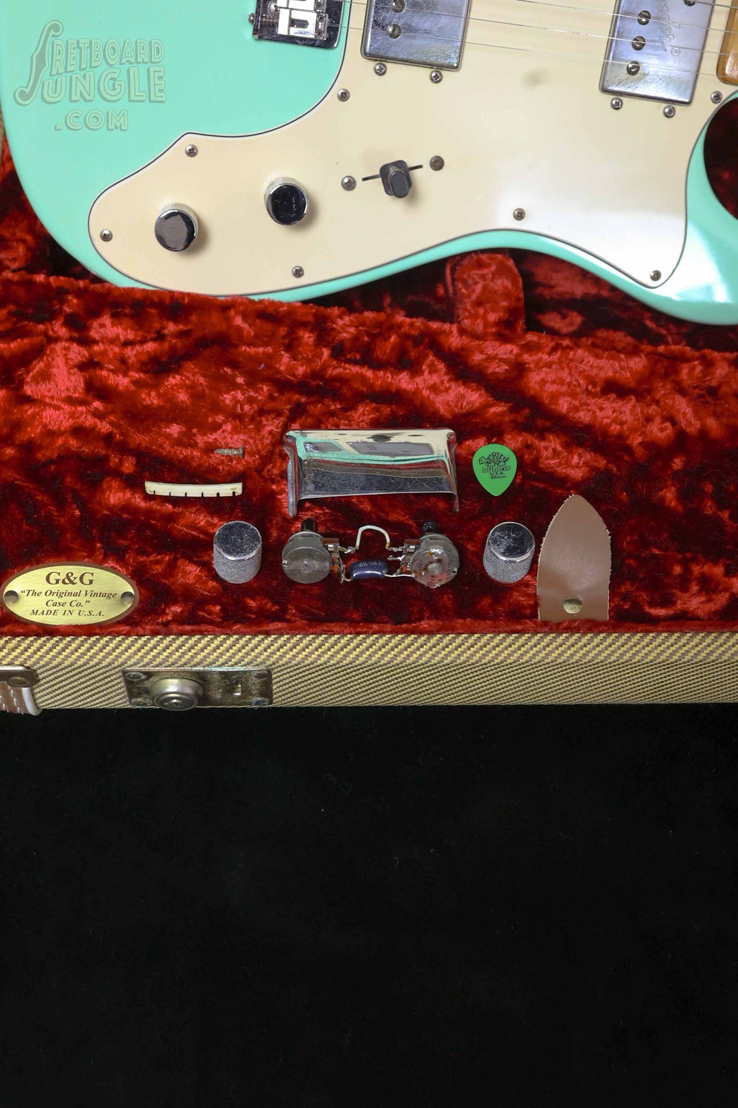 Vintage Fender Telecaster Thinline - Seafoam Green - 1975 - USA