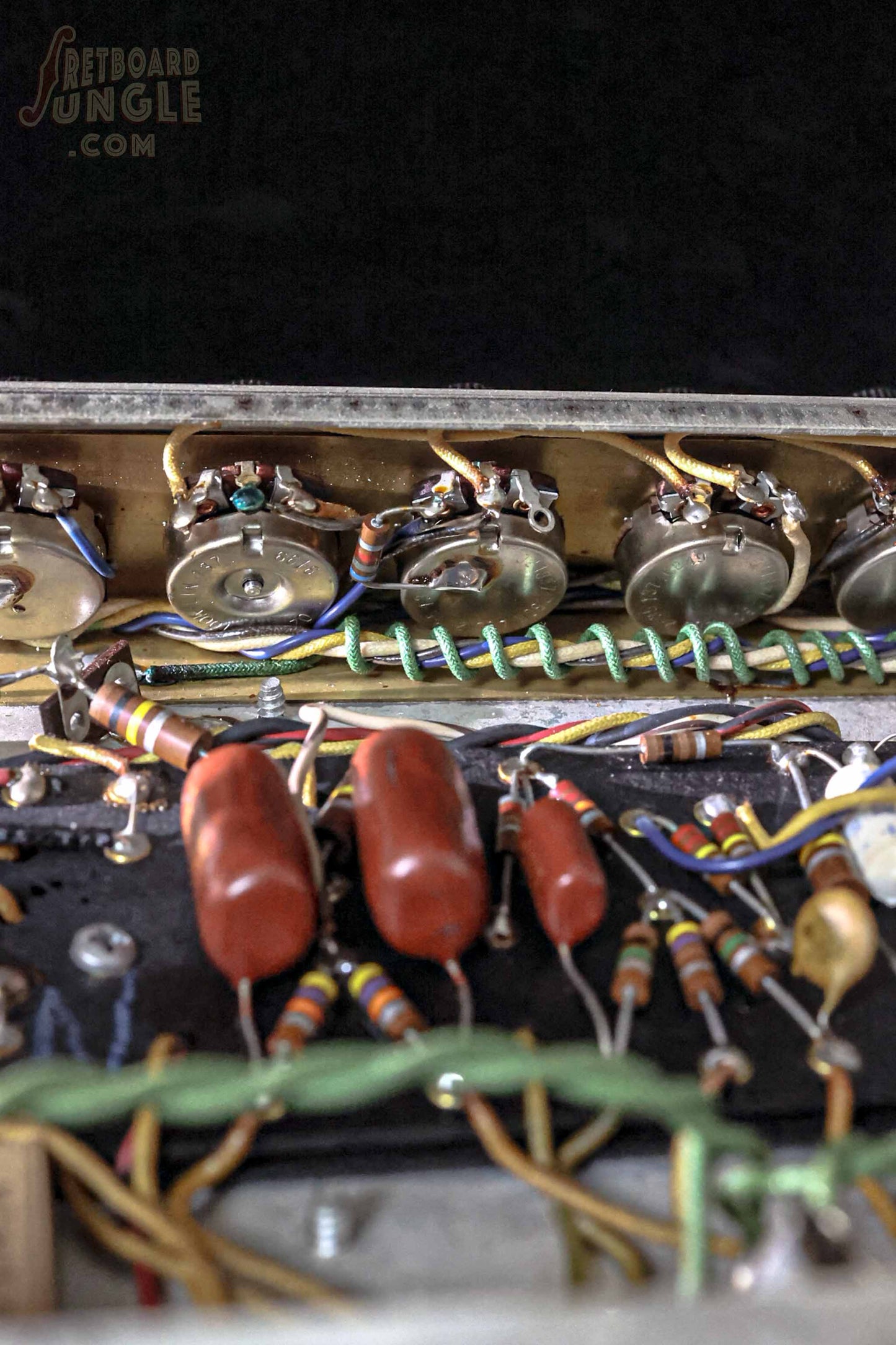 Vintage Fender Vibrolux Reverb "Drip Edge" Amp - Black Tolex - 1968/69 - Made in USA