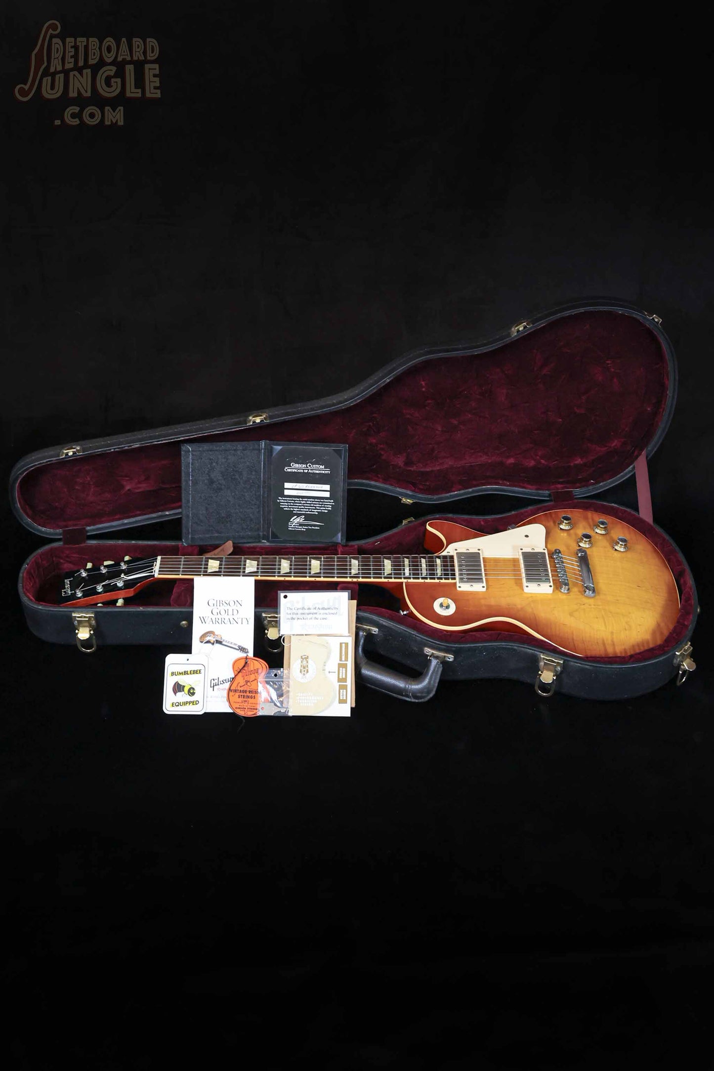 Gibson Les Paul Custom Shop 1960 VOS - Iced Tea Sunburst - 2010 - USA