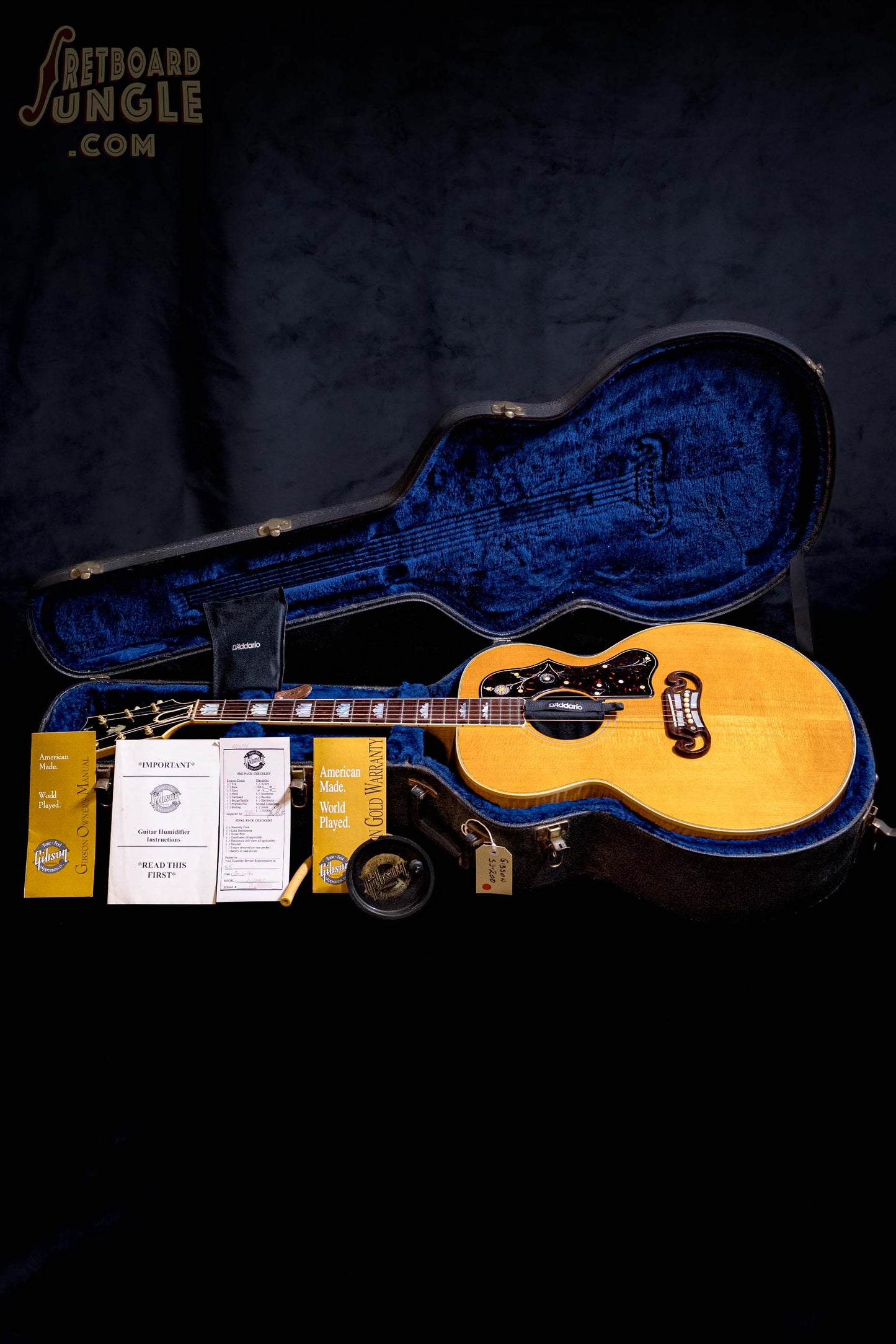 Gibson SJ-200 Acoustic Guitar | Natural | USA | 1999
