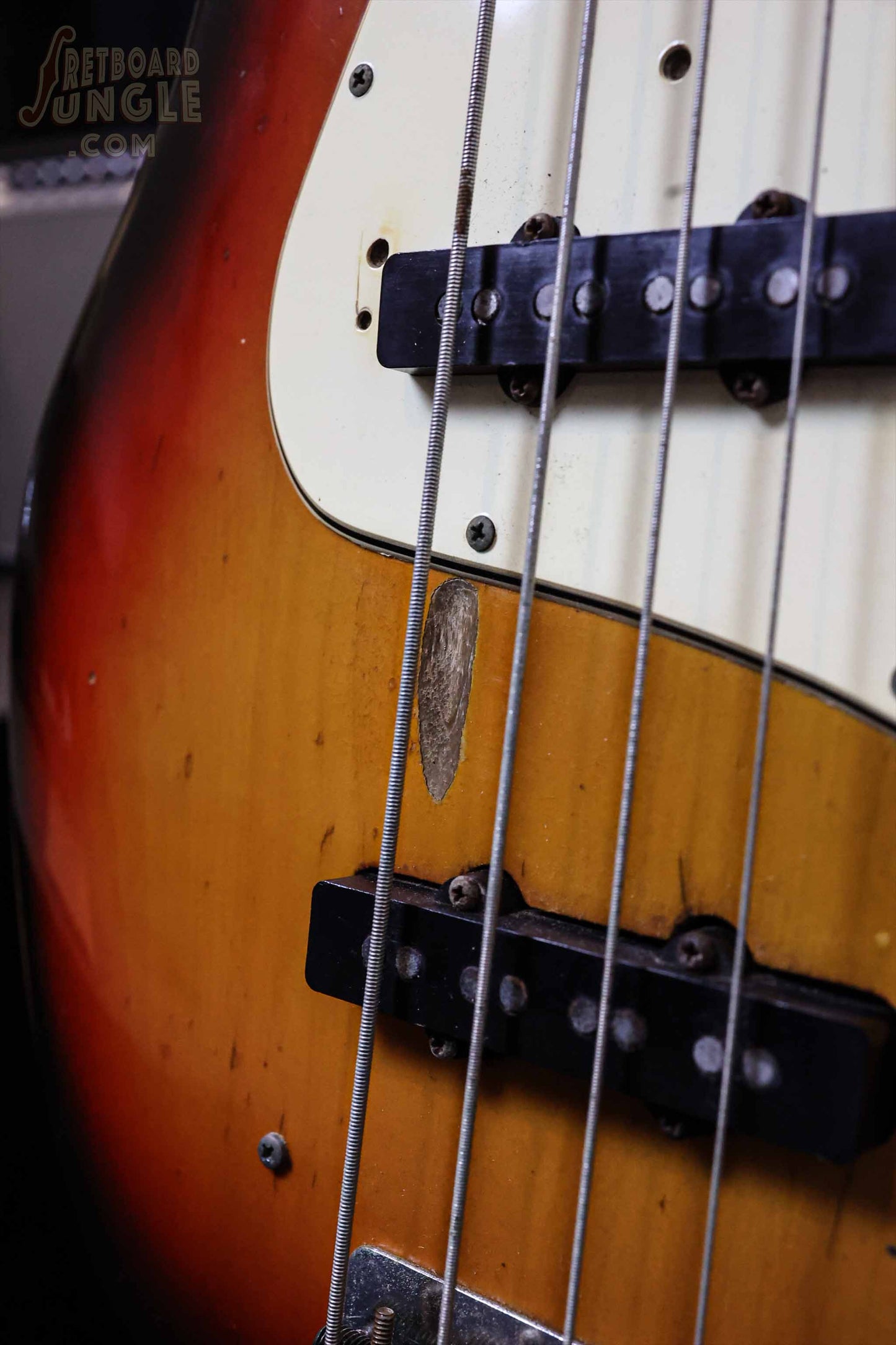 Vintage Fender Jazz Bass Vintage 1964/1971 - Sunburst - USA