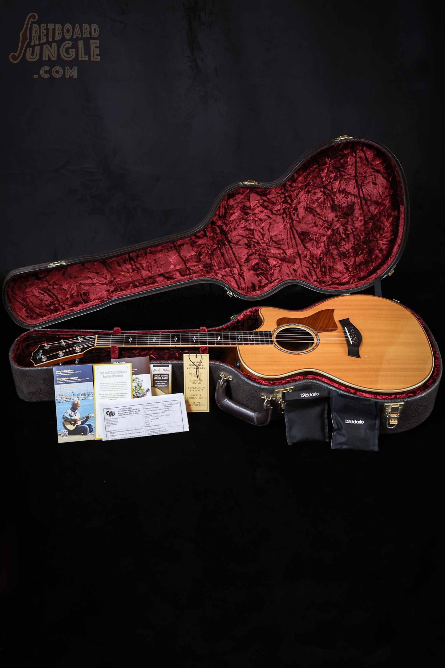 Taylor 814ce LTD Grand Auditorium with Brazilian Rosewood - Natural - 2015
