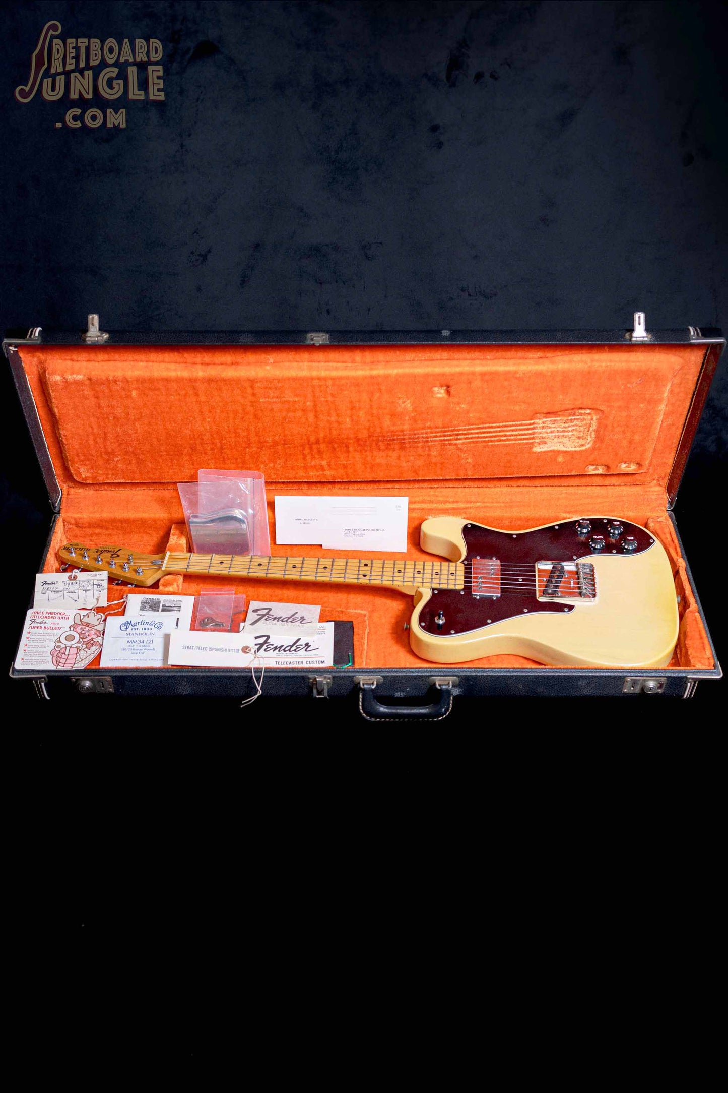 Fender Telecaster Custom Electric Guitar | Blonde | USA | 1978