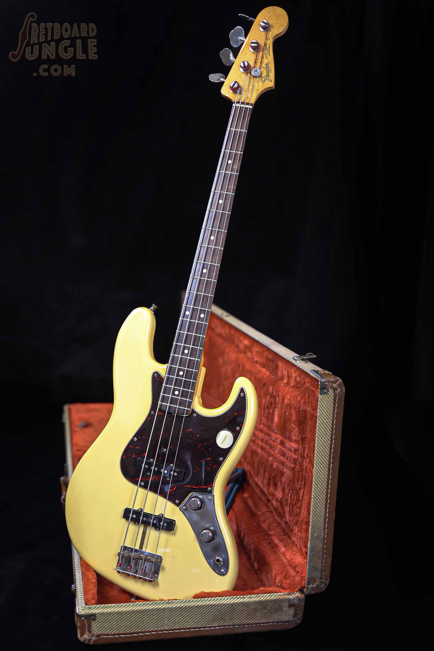 Fender Jazz Bass '62 Reissue - Vintage Olympic White - 1983 - USA
