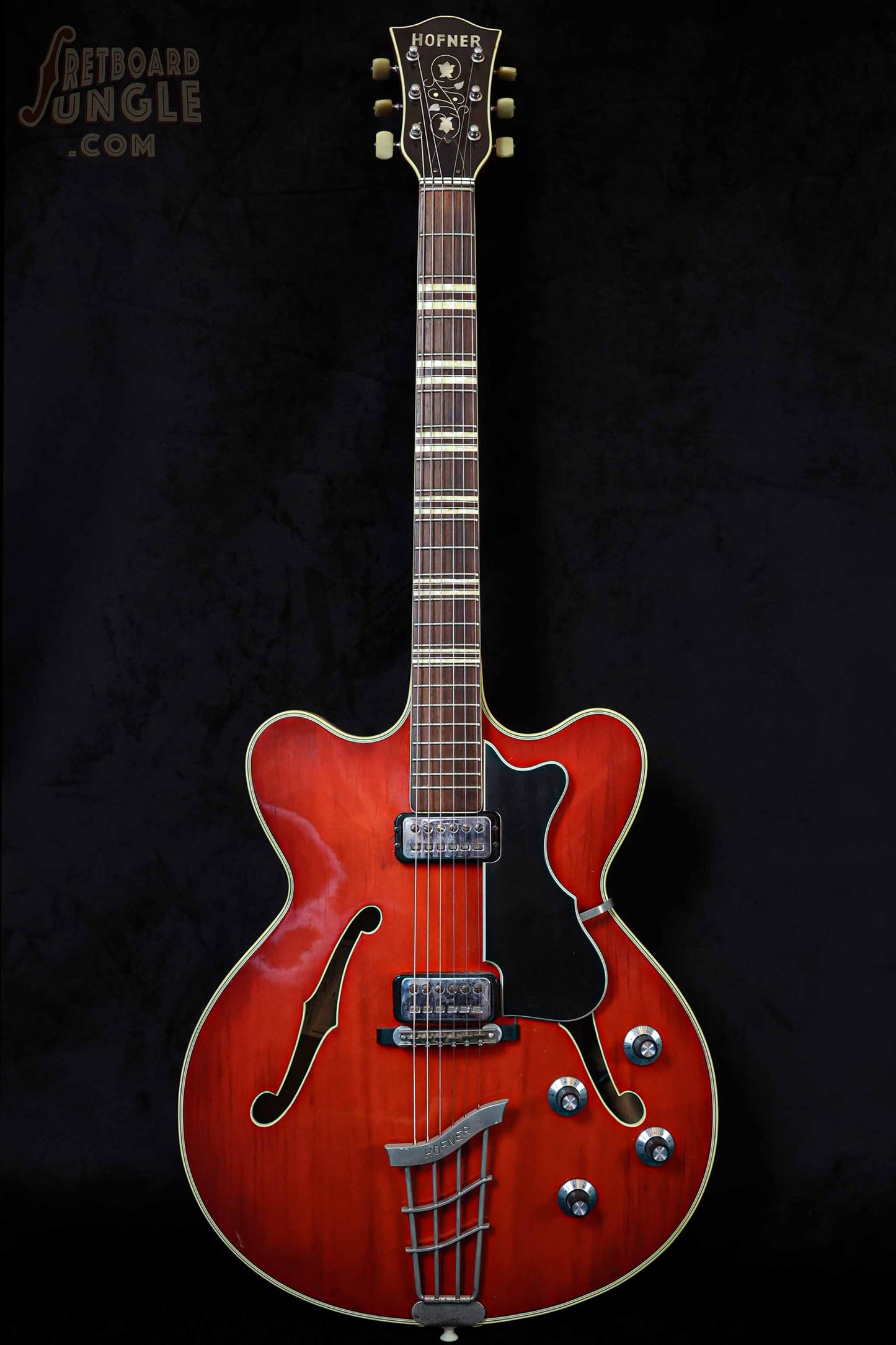 Vintage Hofner Verithin - Cherry Red - 1963