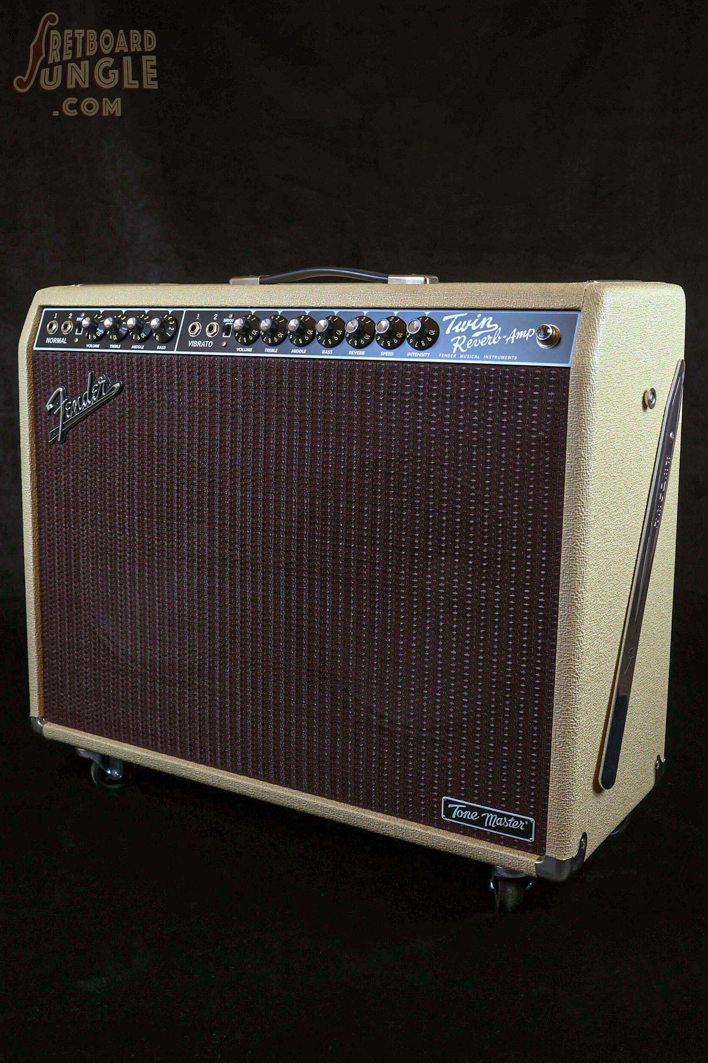 Fender Twin Reverb Tone Master 2021 Blond / Oxblood 2 X 12