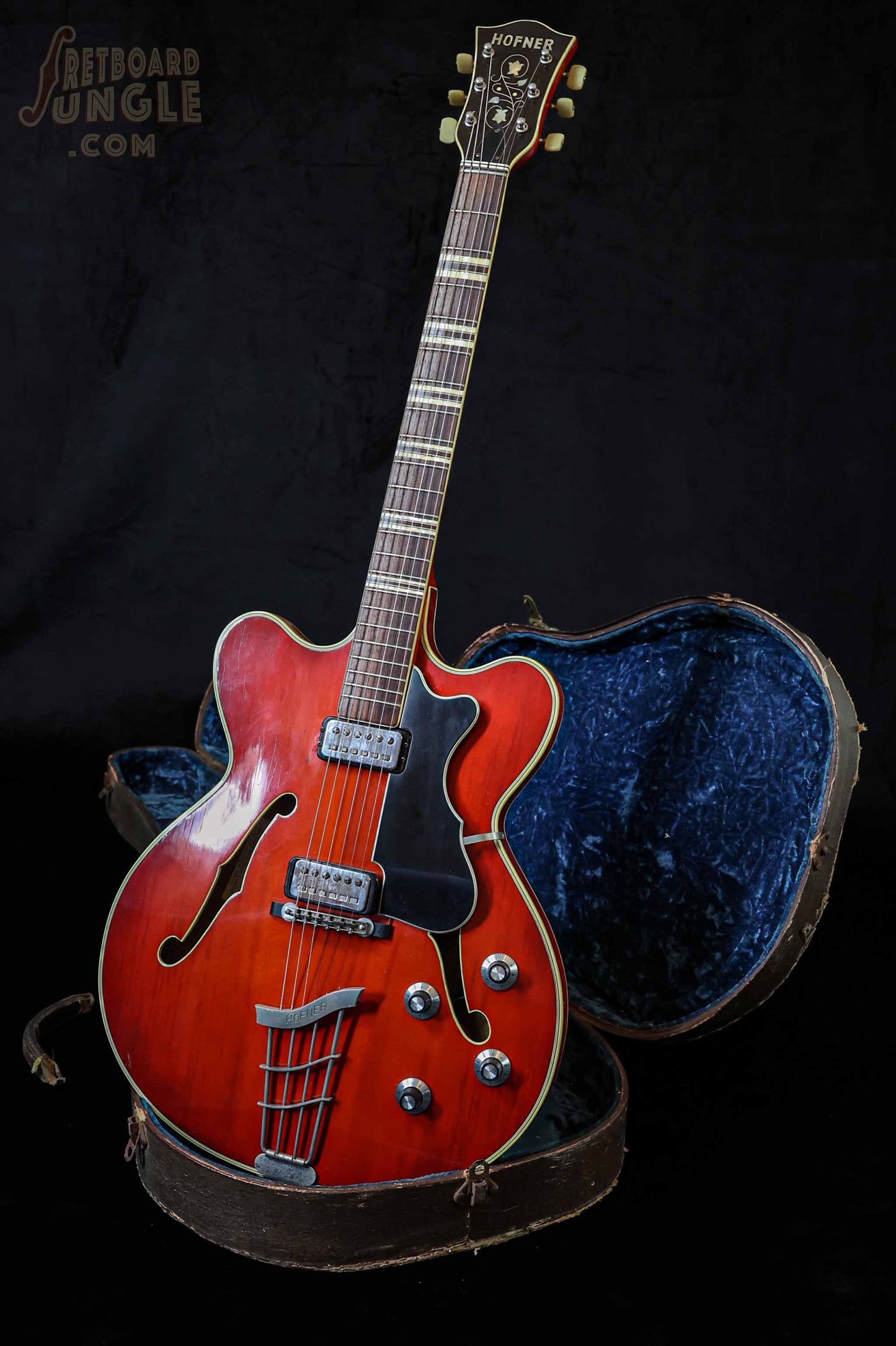 Vintage Hofner Verithin - Cherry Red - 1963