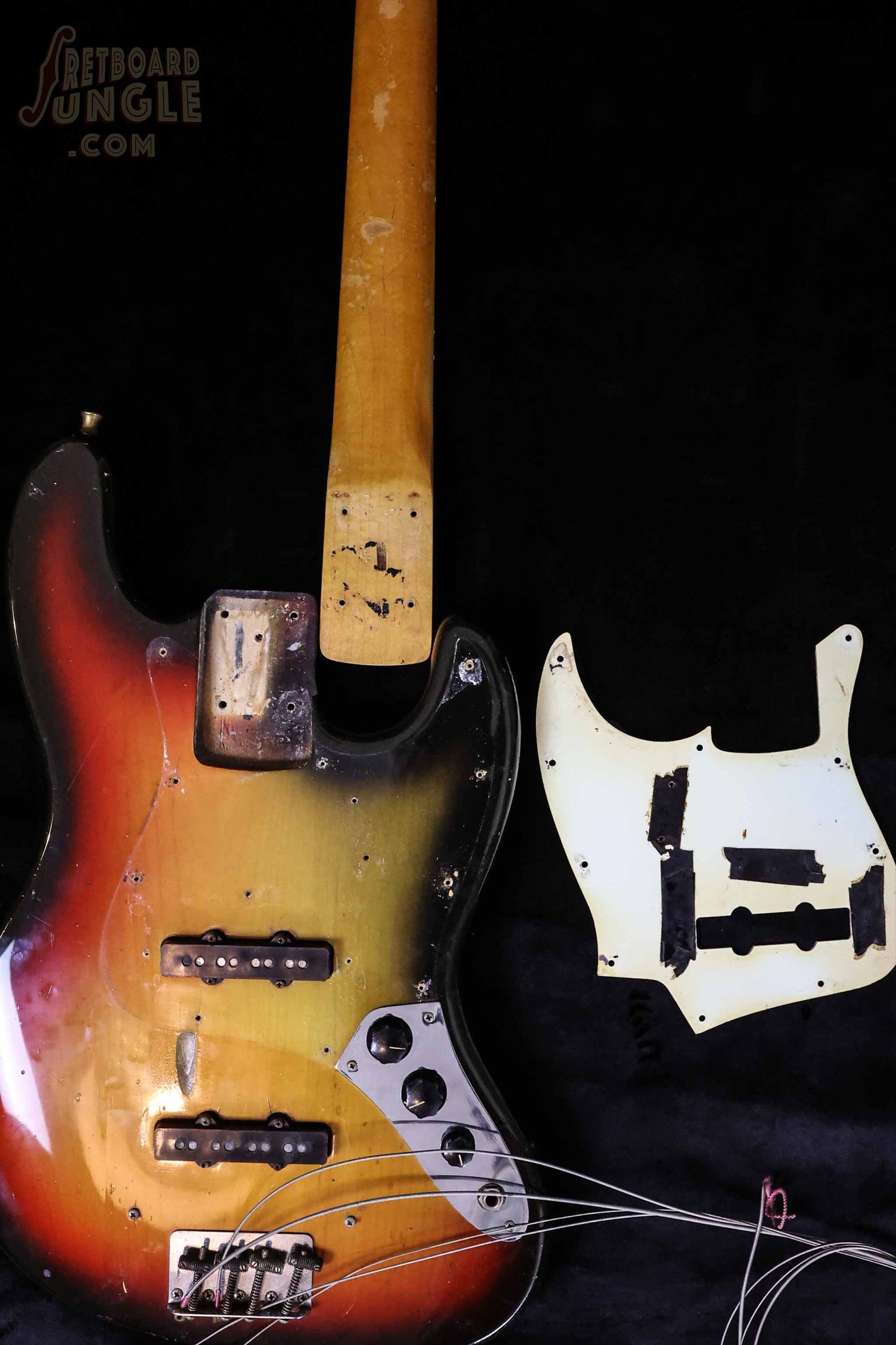 Vintage Fender Jazz Bass Vintage 1964/1971 - Sunburst - USA