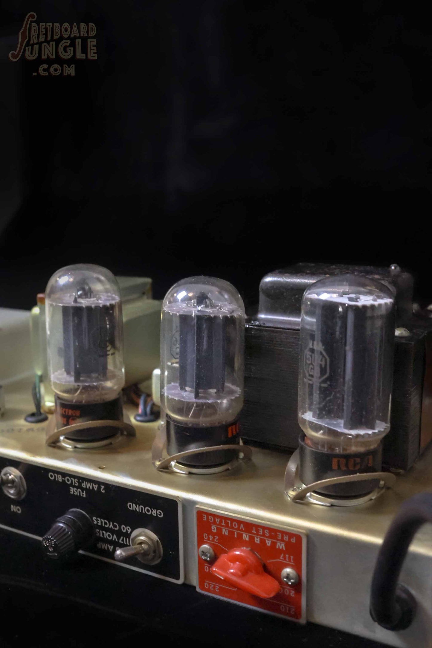 Vintage Fender Vibrolux Reverb "Drip Edge" Amp - Black Tolex - 1968/69 - Made in USA