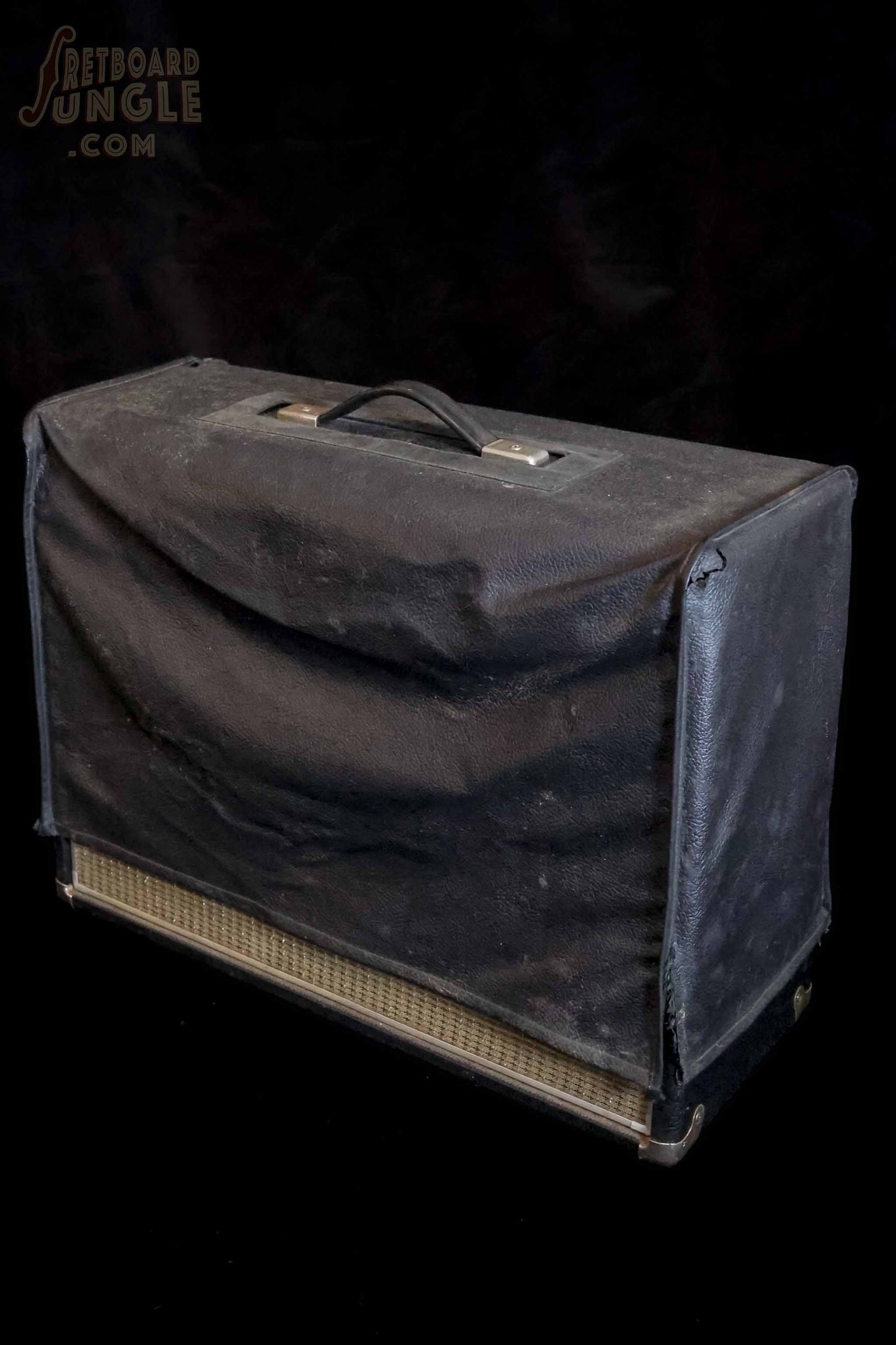 Vintage Fender Vibrolux Reverb "Drip Edge" Amp - Black Tolex - 1968/69 - Made in USA