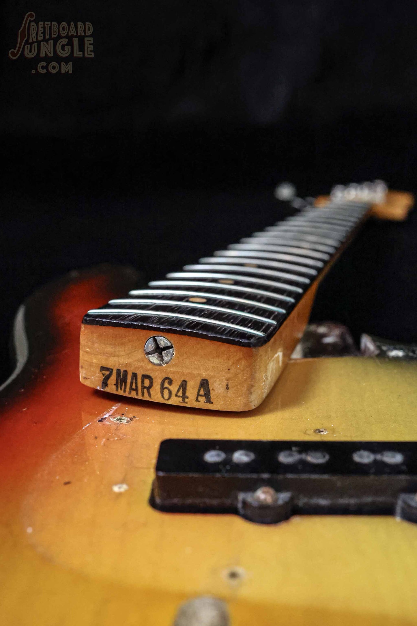Vintage Fender Jazz Bass Vintage 1964/1971 - Sunburst - USA