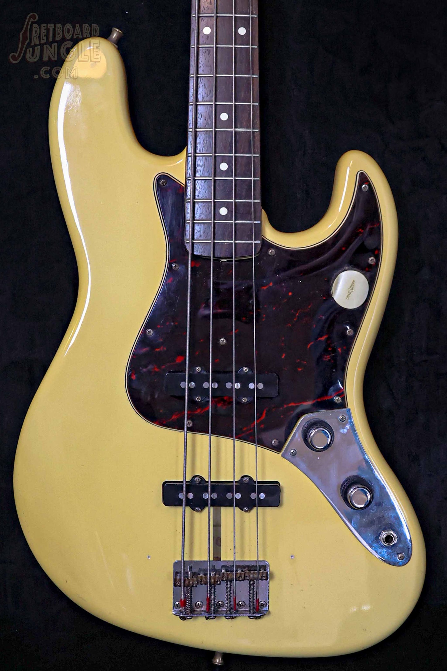 Fender Jazz Bass '62 Reissue - Vintage Olympic White - 1983 - USA