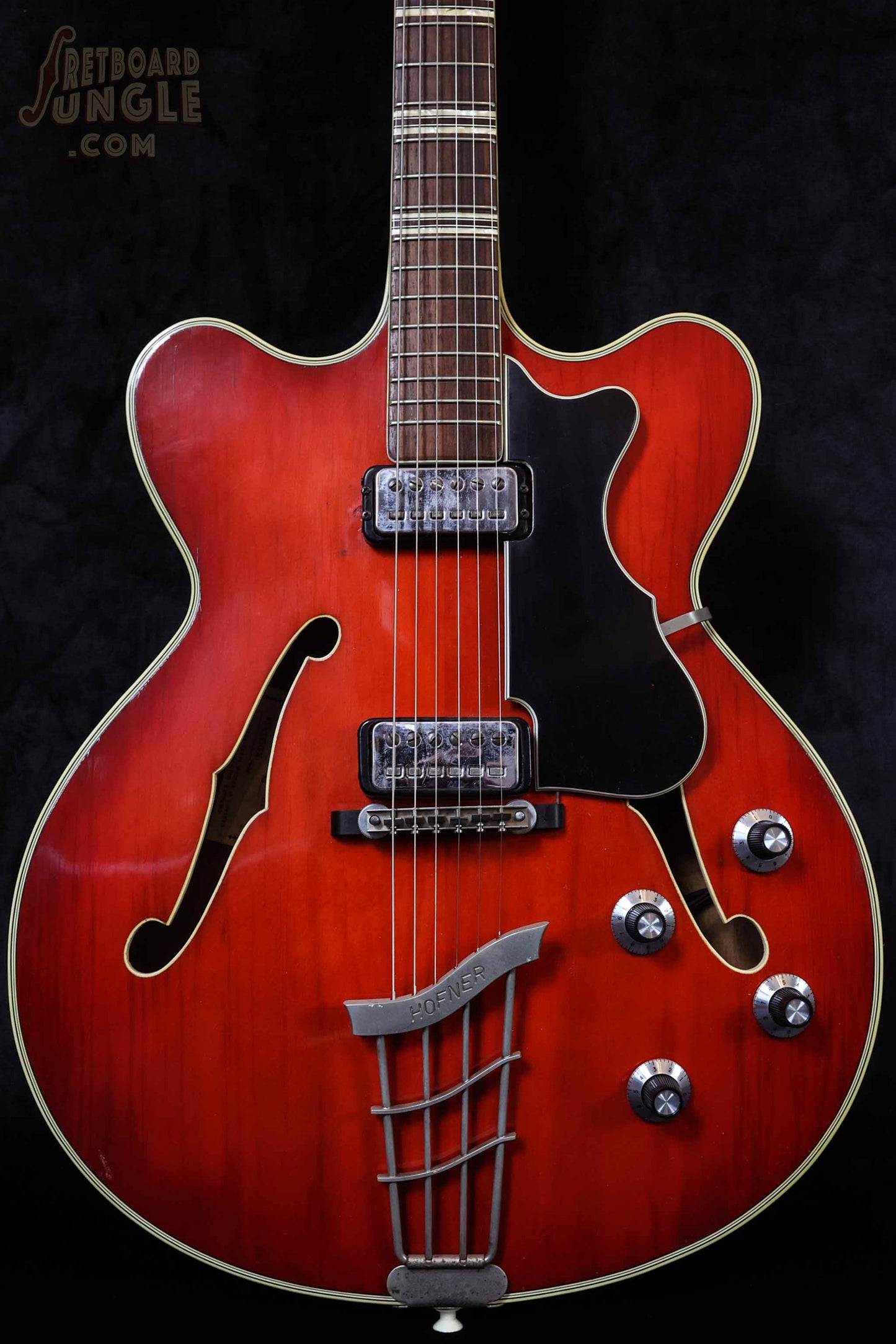 Vintage Hofner Verithin - Cherry Red - 1963