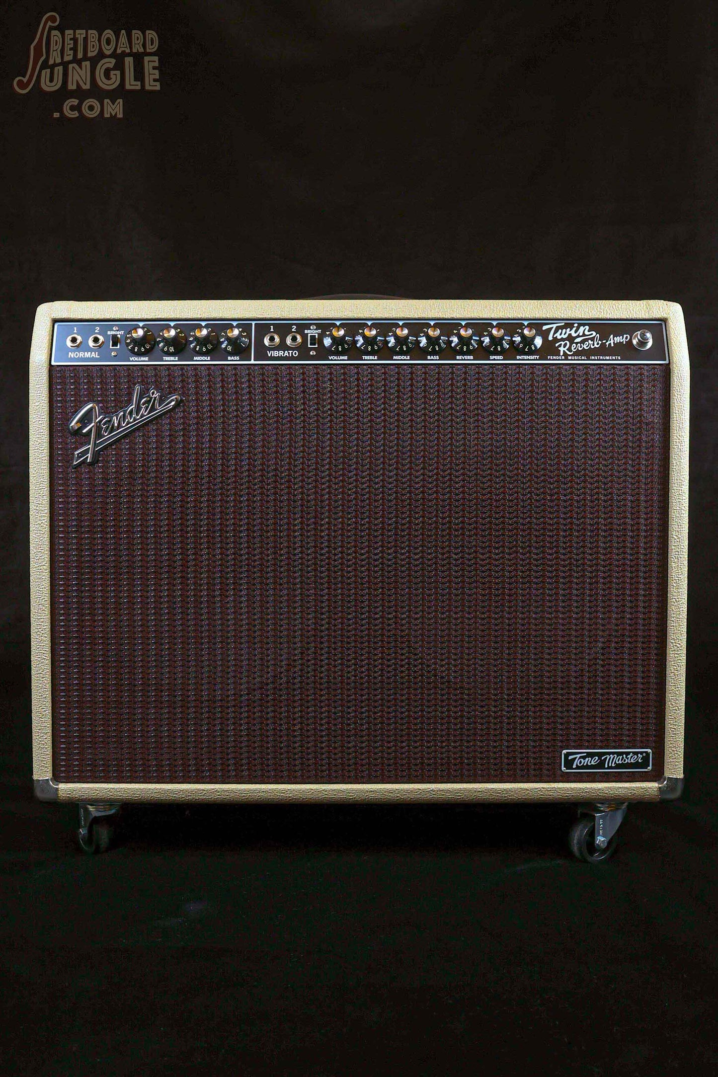 Fender Twin Reverb Tone Master 2021 Blond / Oxblood 2 X 12