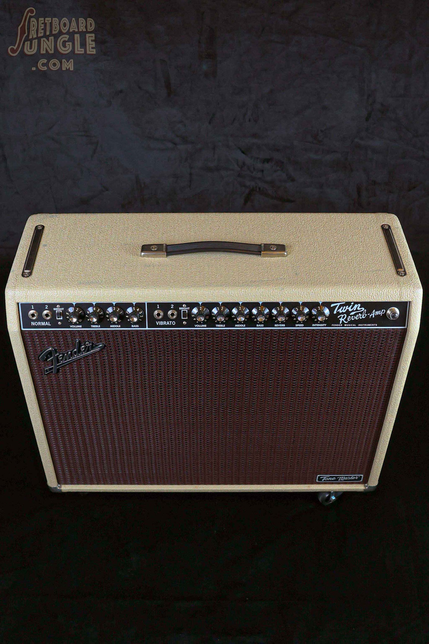 Fender Twin Reverb Tone Master 2021 Blond / Oxblood 2 X 12