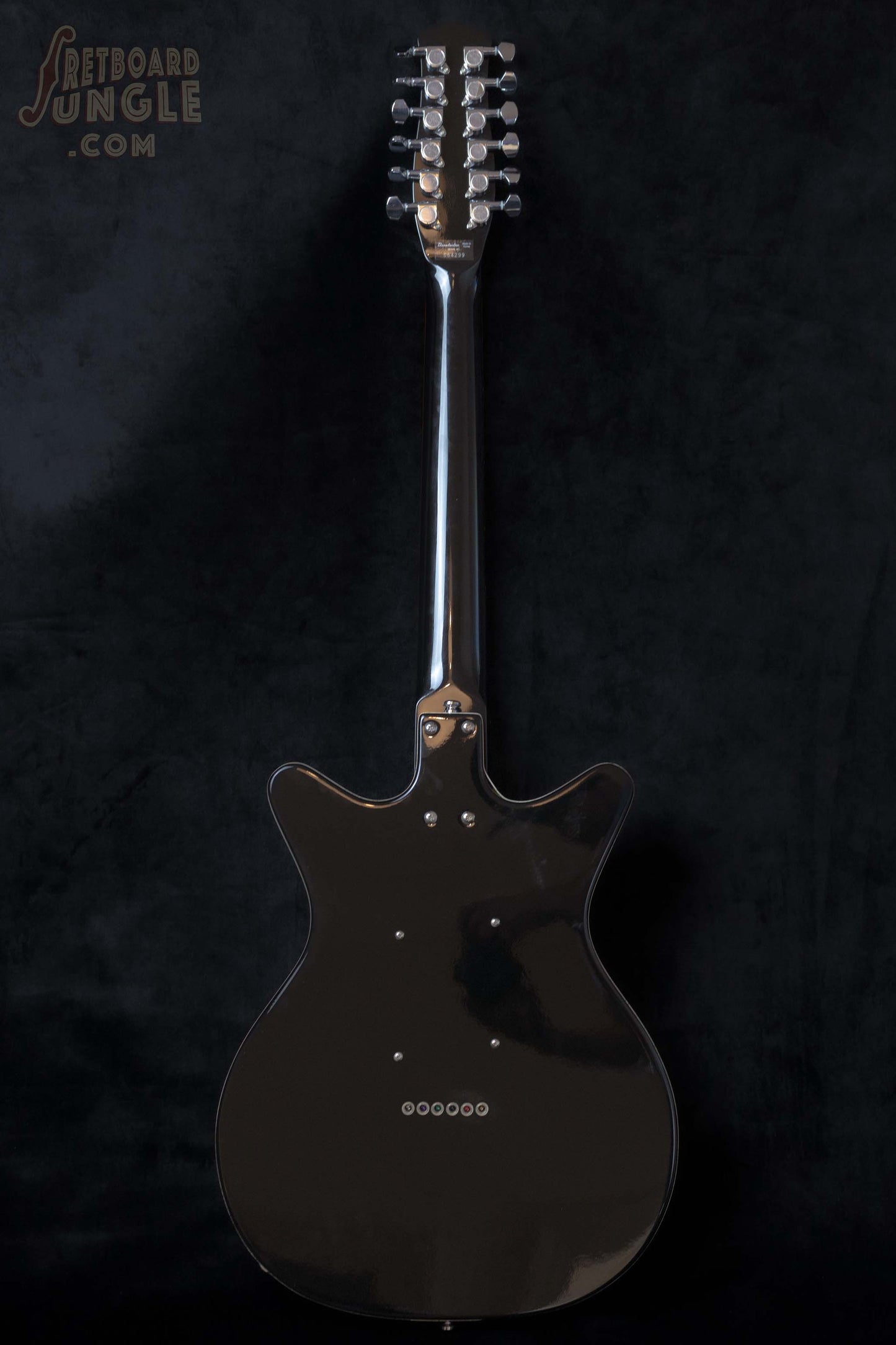Danelectro '59 12 String (12SDC) - Black - 2000s - Korea