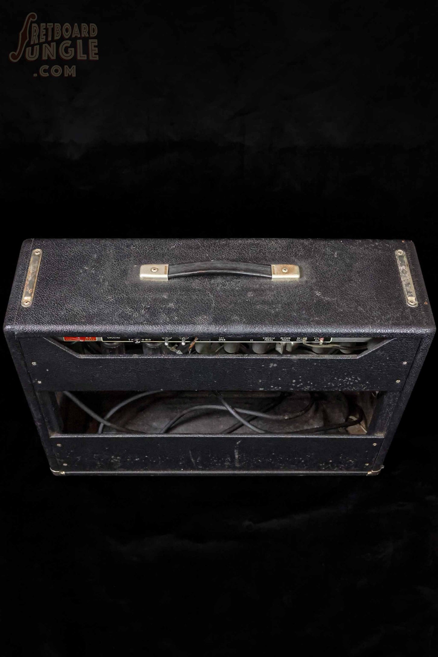 Vintage Fender Vibrolux Reverb "Drip Edge" Amp - Black Tolex - 1968/69 - Made in USA