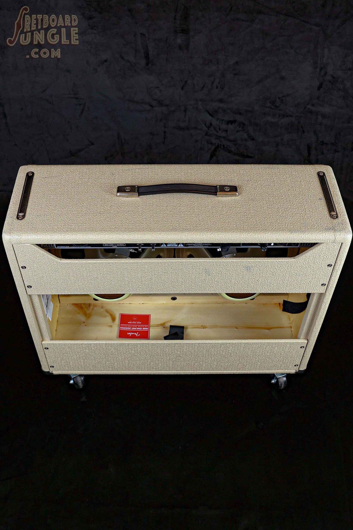Fender Twin Reverb Tone Master 2021 Blond / Oxblood 2 X 12