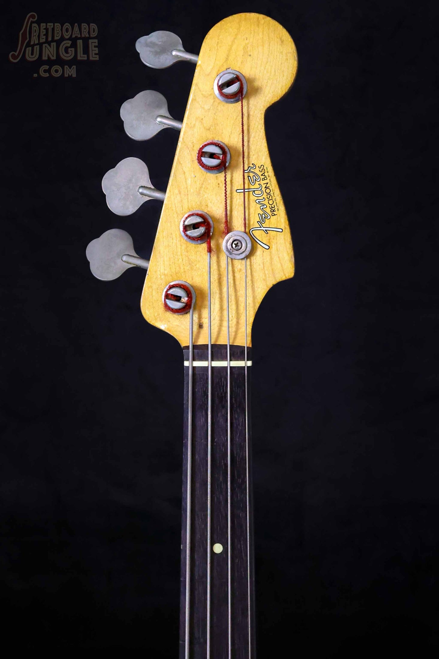 Vintage Fender Precision Bass - Fretless - Natural Refin - 1962 - USA