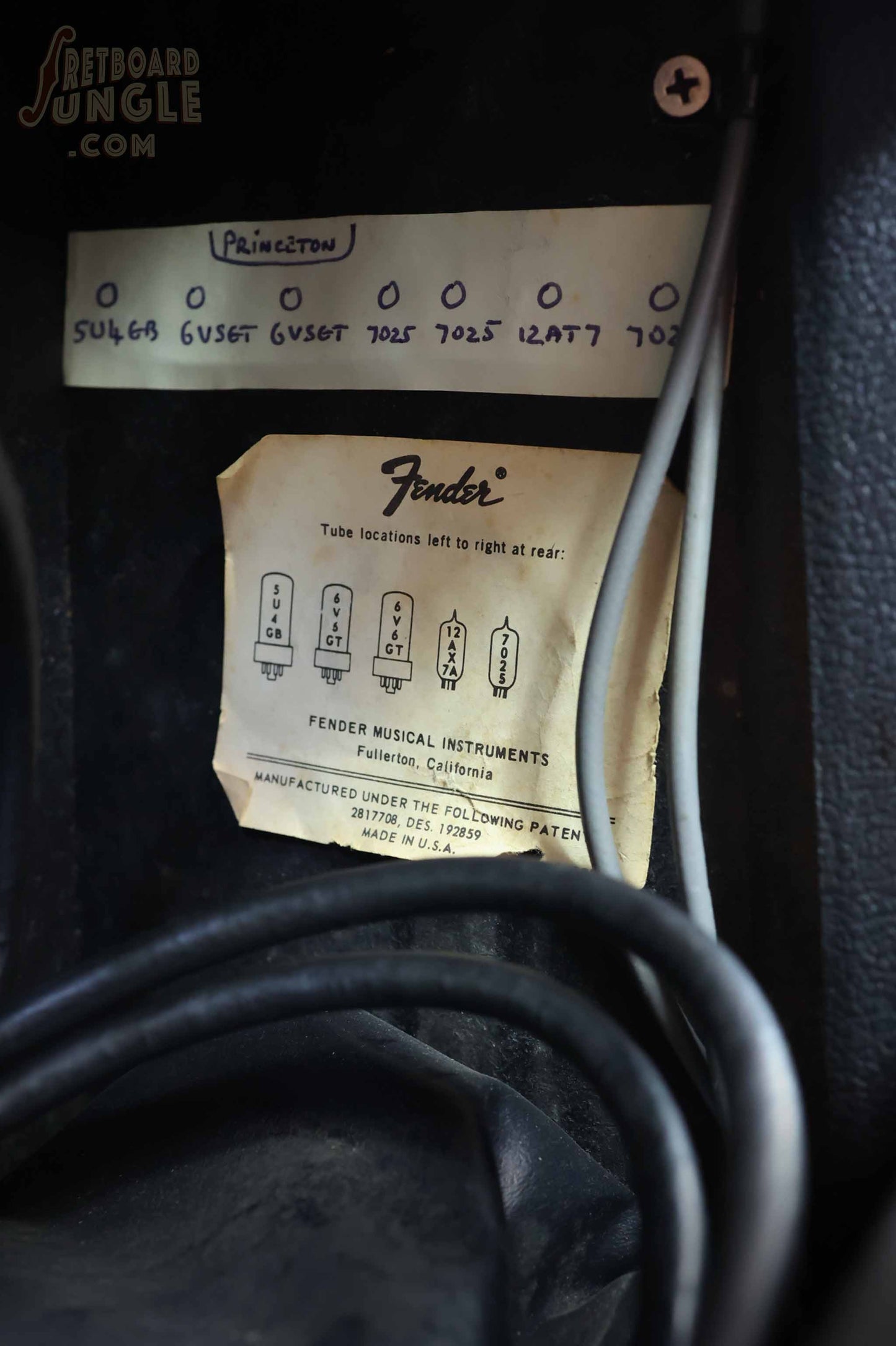 Fender Princeton Reverb Amp - Black Tolex - 1977 - USA