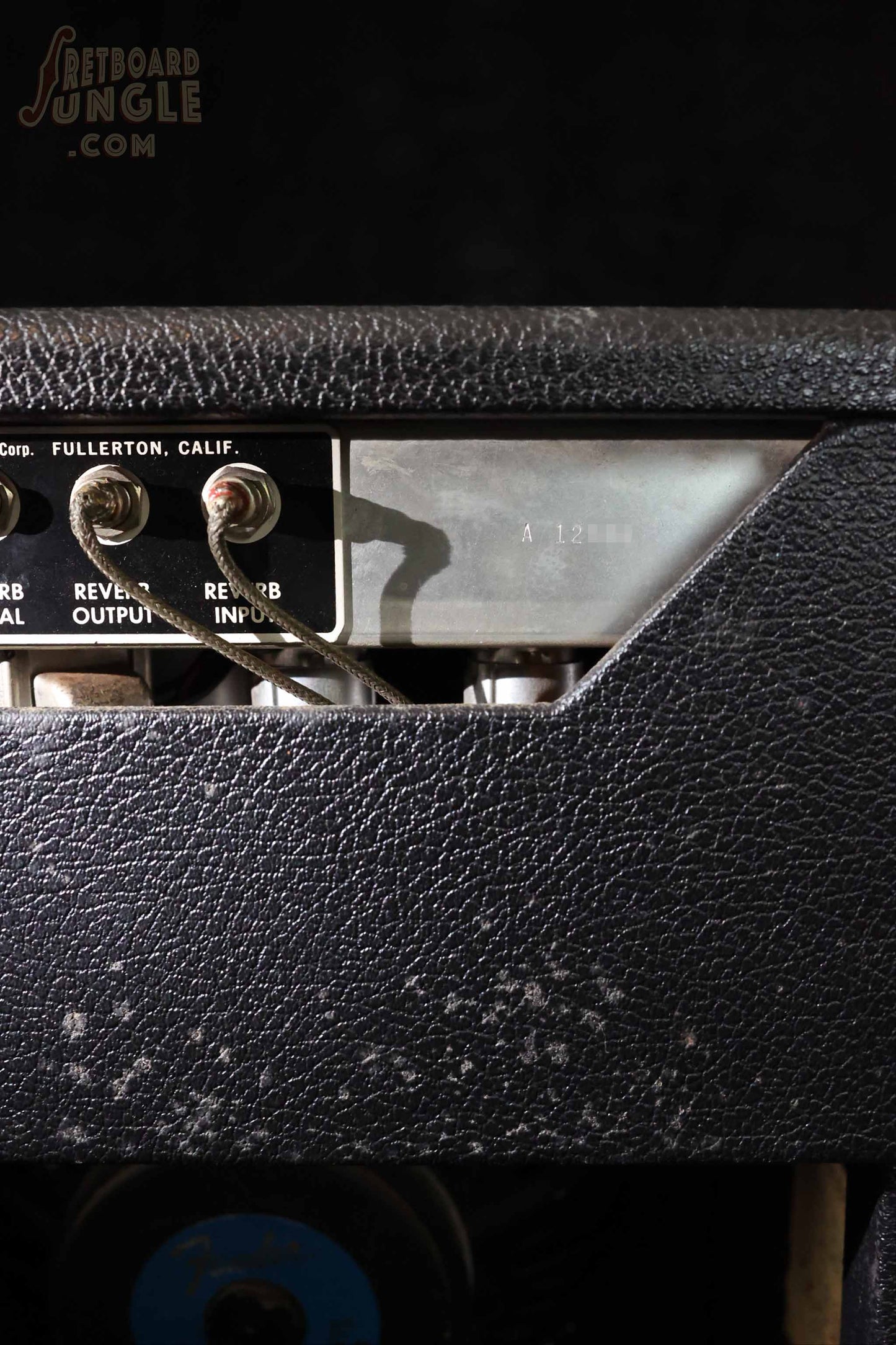 Vintage Fender Vibrolux Reverb "Drip Edge" Amp - Black Tolex - 1968/69 - Made in USA