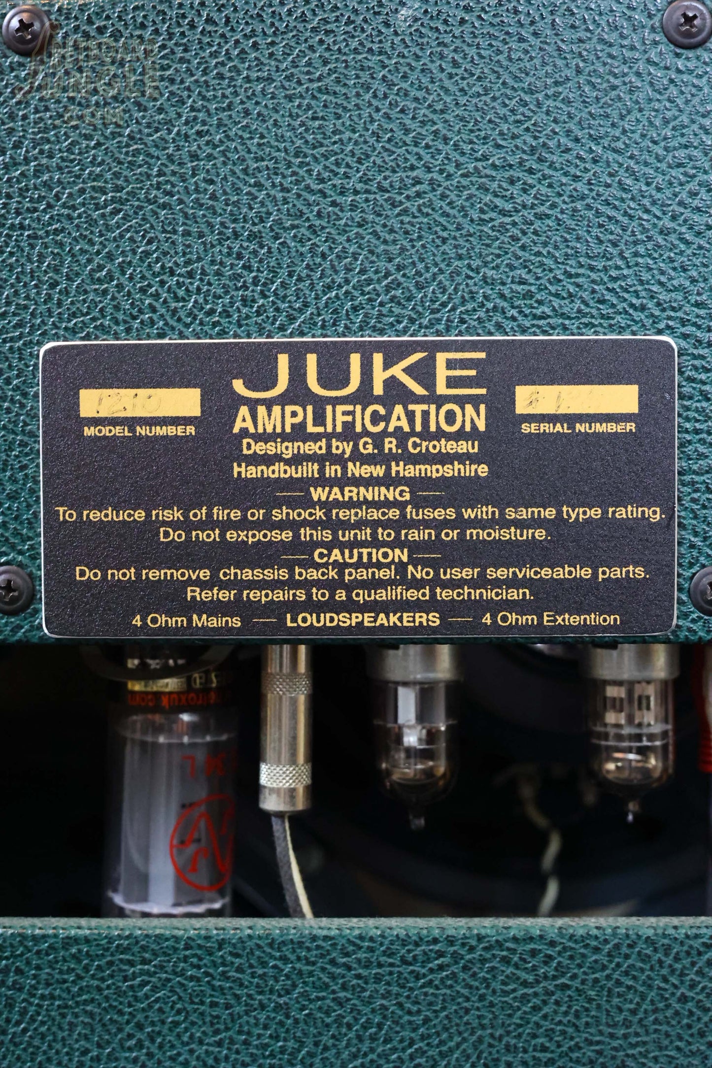 Juke 1210 “Warbler & Muse” Amp - Green Tolex - 2000s - USA