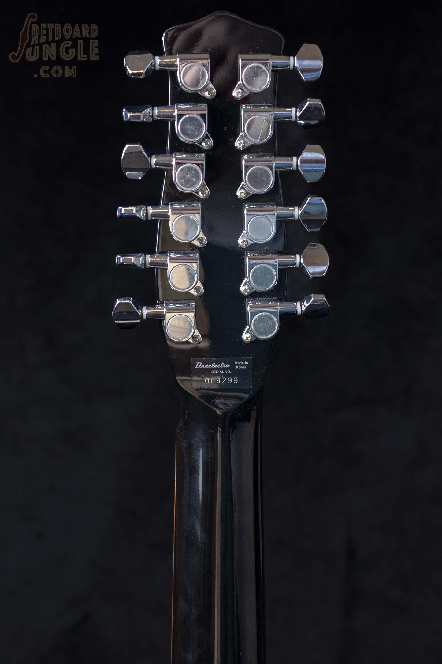 Danelectro '59 12 String (12SDC) - Black - 2000s - Korea
