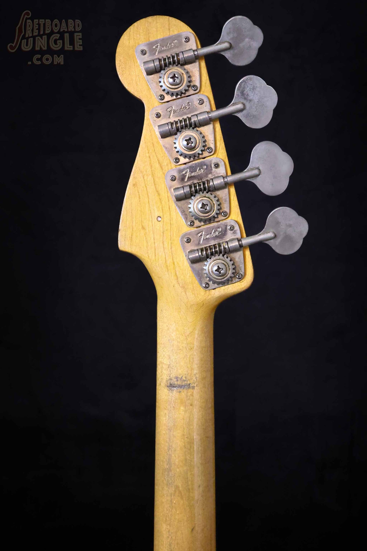 Vintage Fender Precision Bass - Fretless - Natural Refin - 1962 - USA
