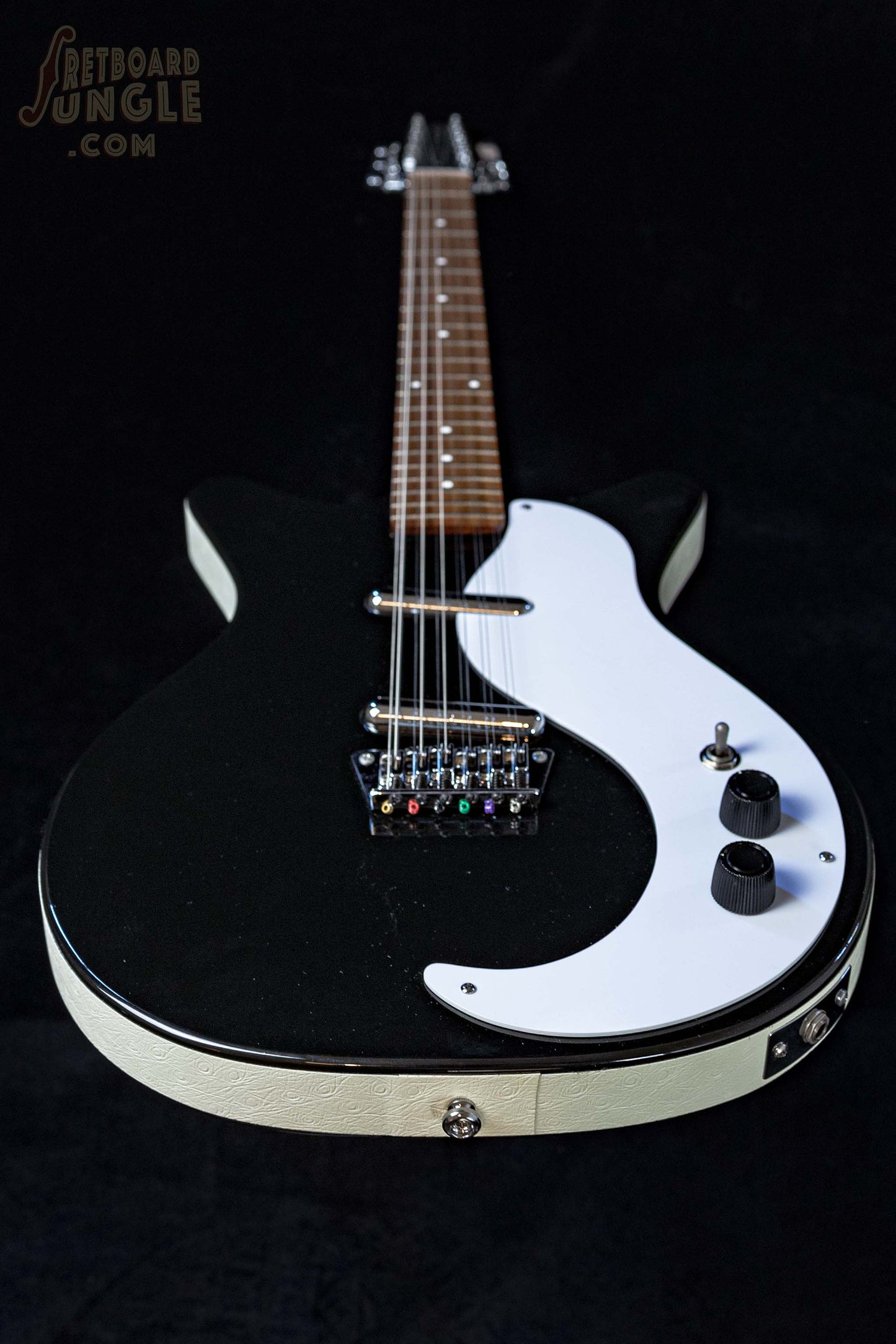 Danelectro '59 12 String (12SDC) - Black - 2000s - Korea