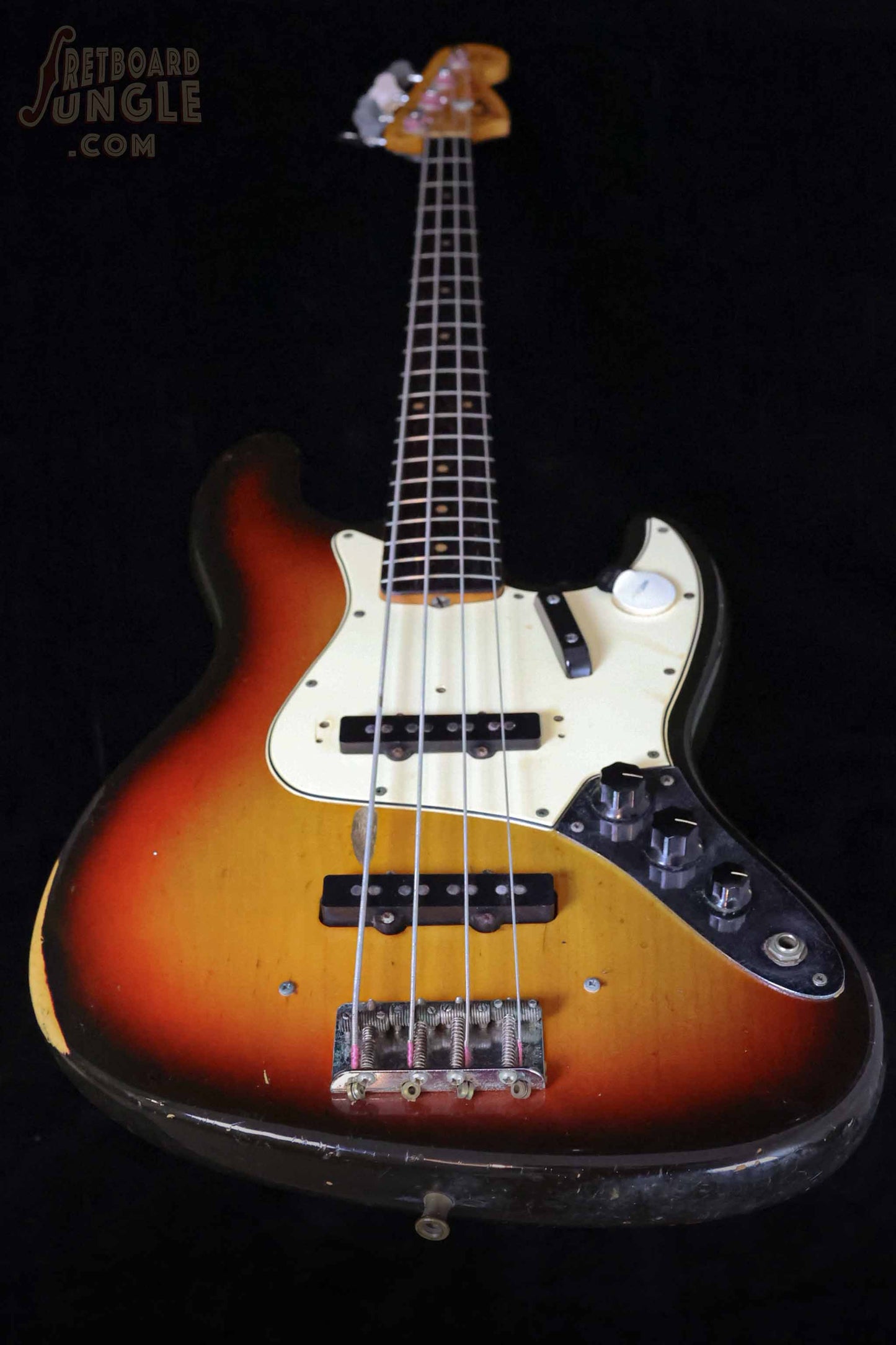 Vintage Fender Jazz Bass Vintage 1964/1971 - Sunburst - USA