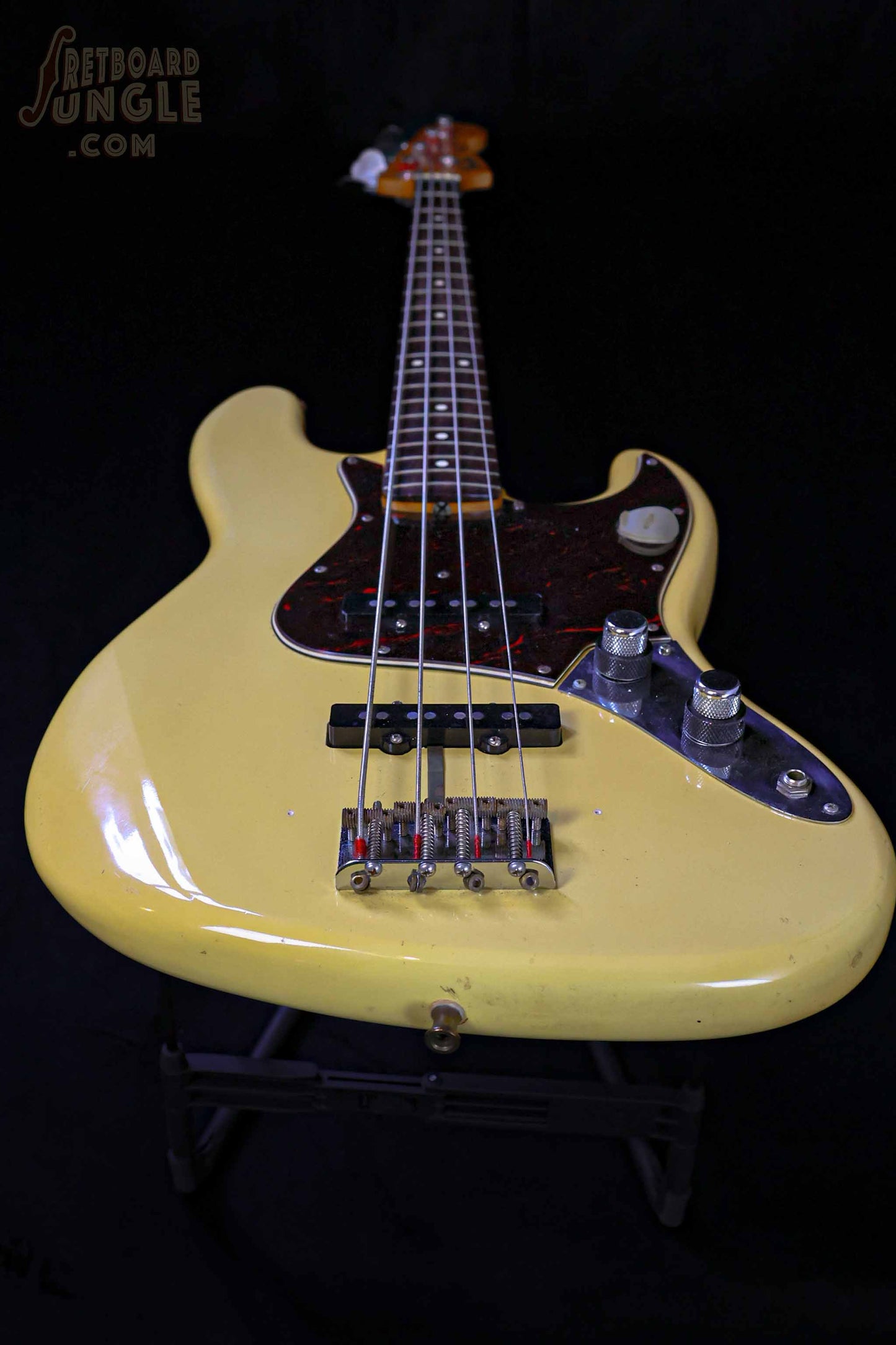 Fender Jazz Bass '62 Reissue - Vintage Olympic White - 1983 - USA