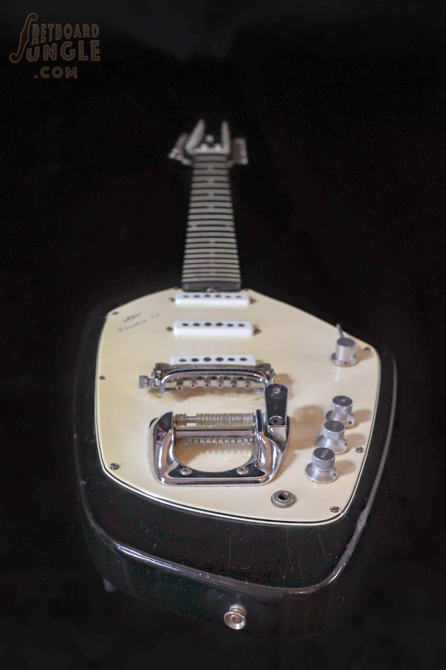 Vintage Vox Phantom XII 12 String Electric Guitar - Black - 1966 - Italy