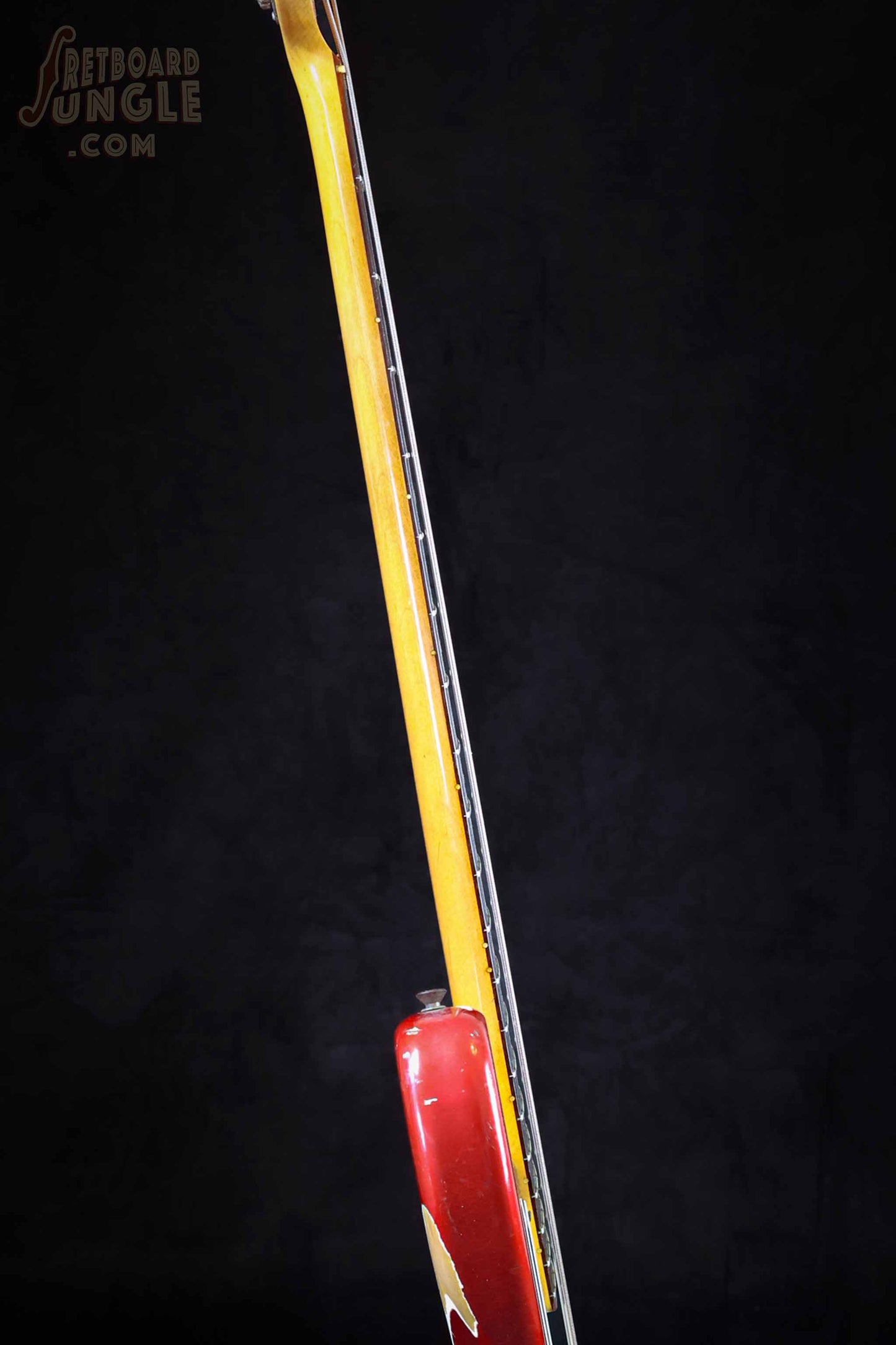 Vintage Fender Precision Bass - Candy Apple Red - 1966 - USA