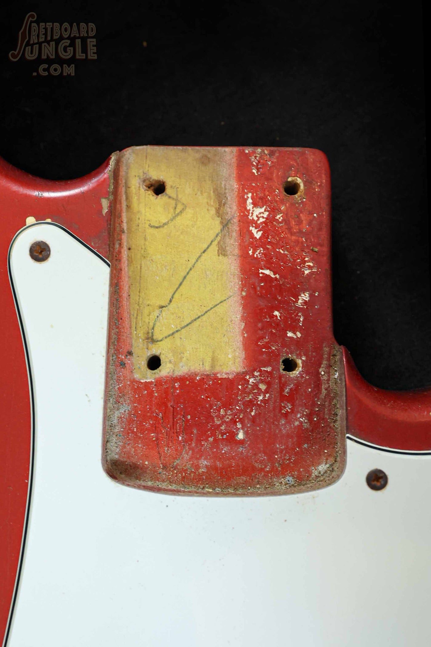 Vintage Fender Precision Bass - Candy Apple Red - 1966 - USA