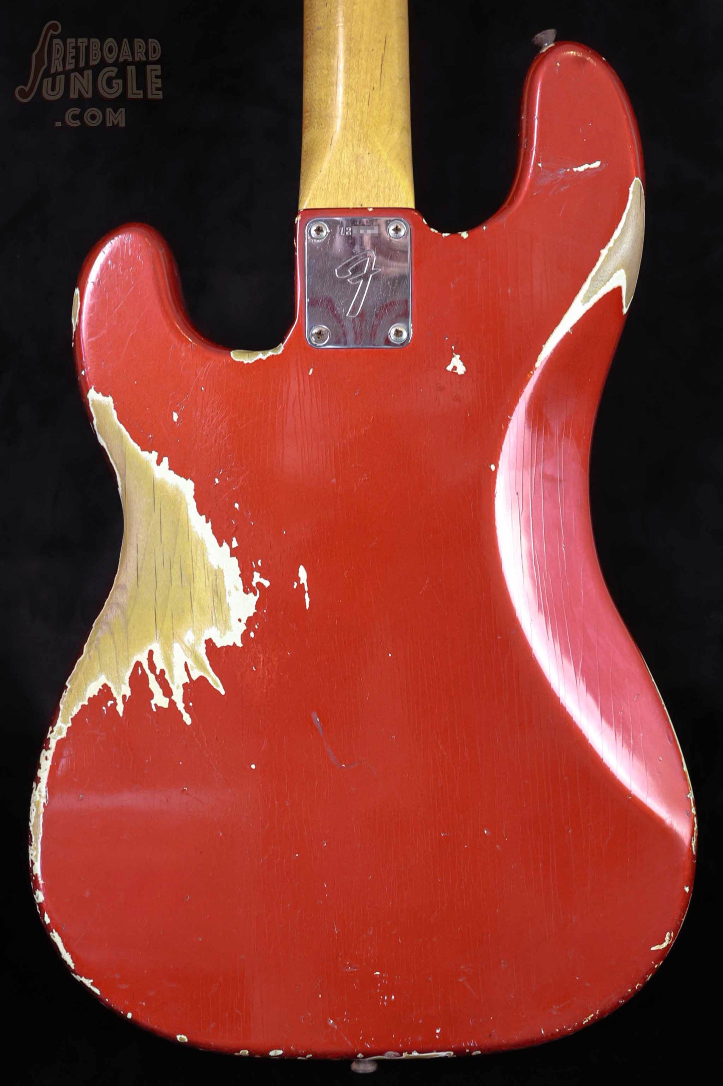 Vintage Fender Precision Bass - Candy Apple Red - 1966 - USA