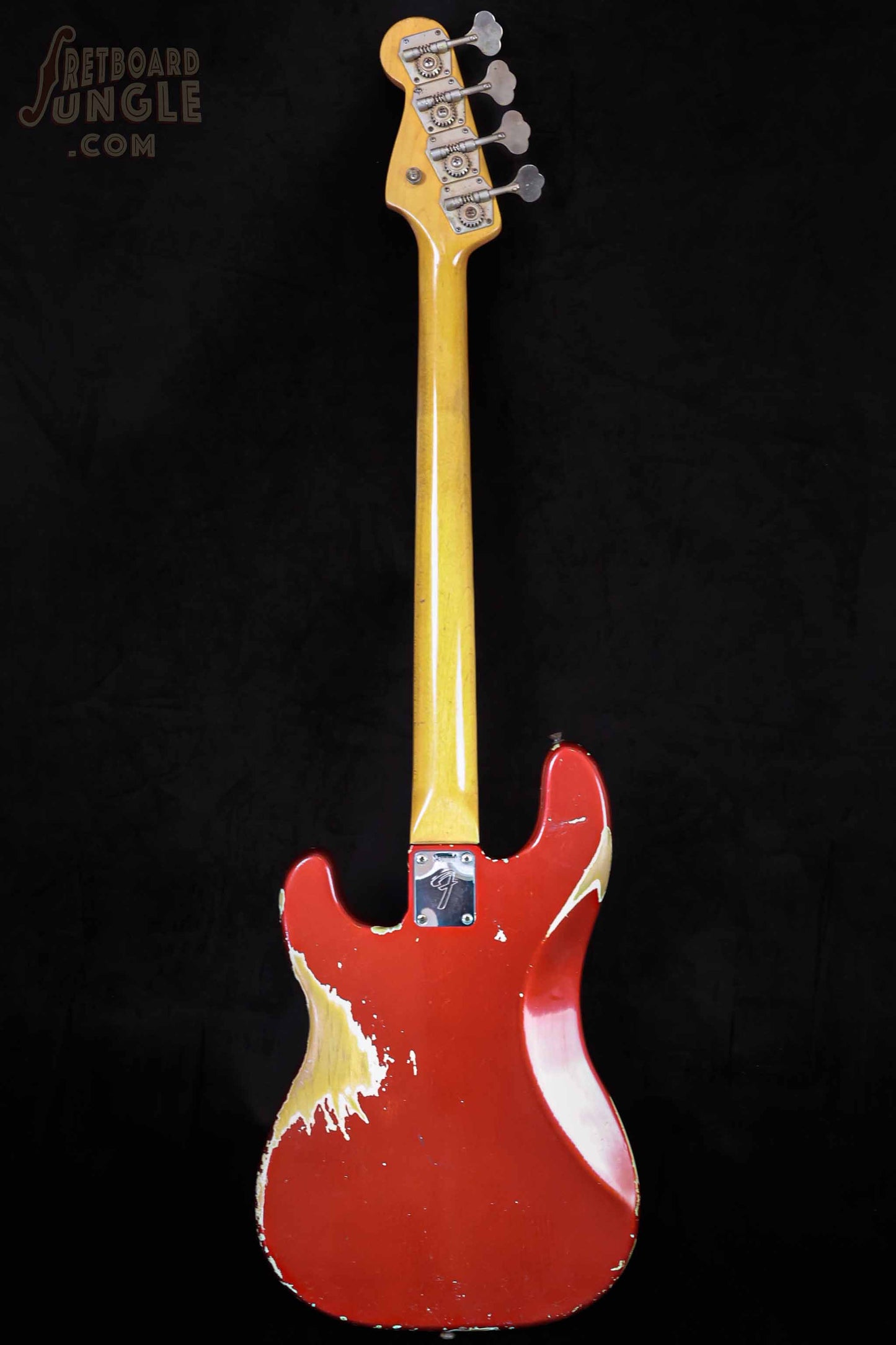 Vintage Fender Precision Bass - Candy Apple Red - 1966 - USA