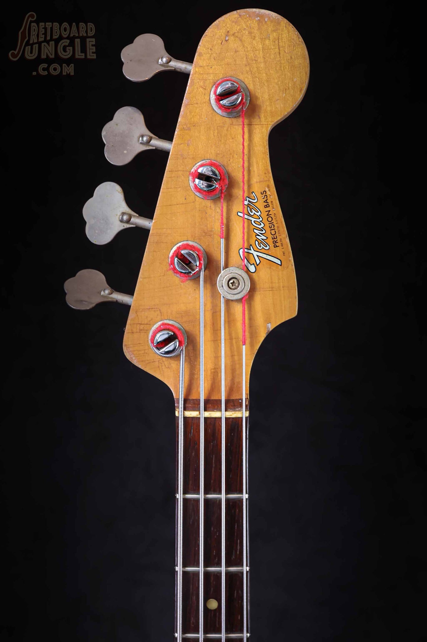 Vintage Fender Precision Bass - Candy Apple Red - 1966 - USA
