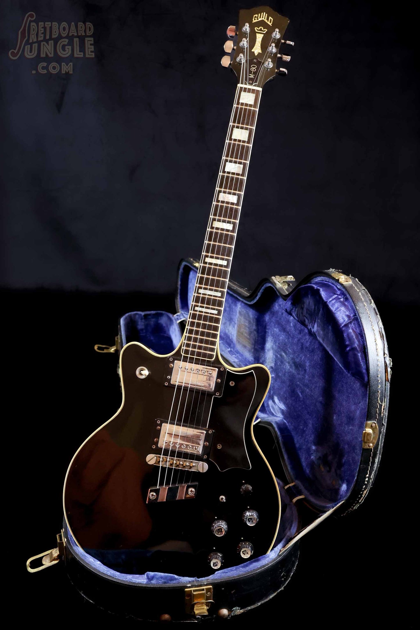 Vintage Guild M-80 - Black - 1977