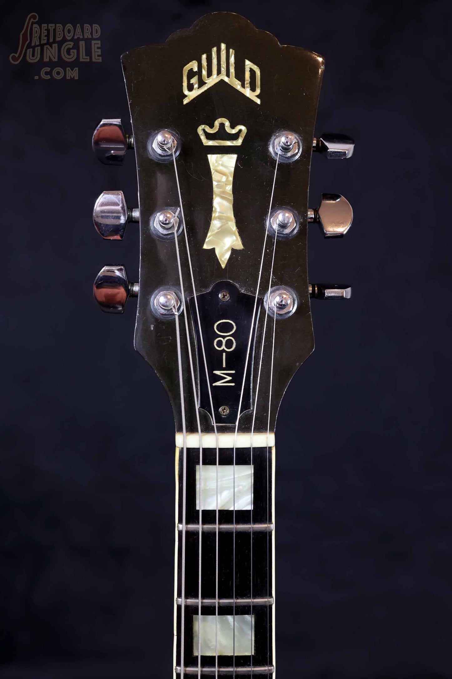 Vintage Guild M-80 - Black - 1977