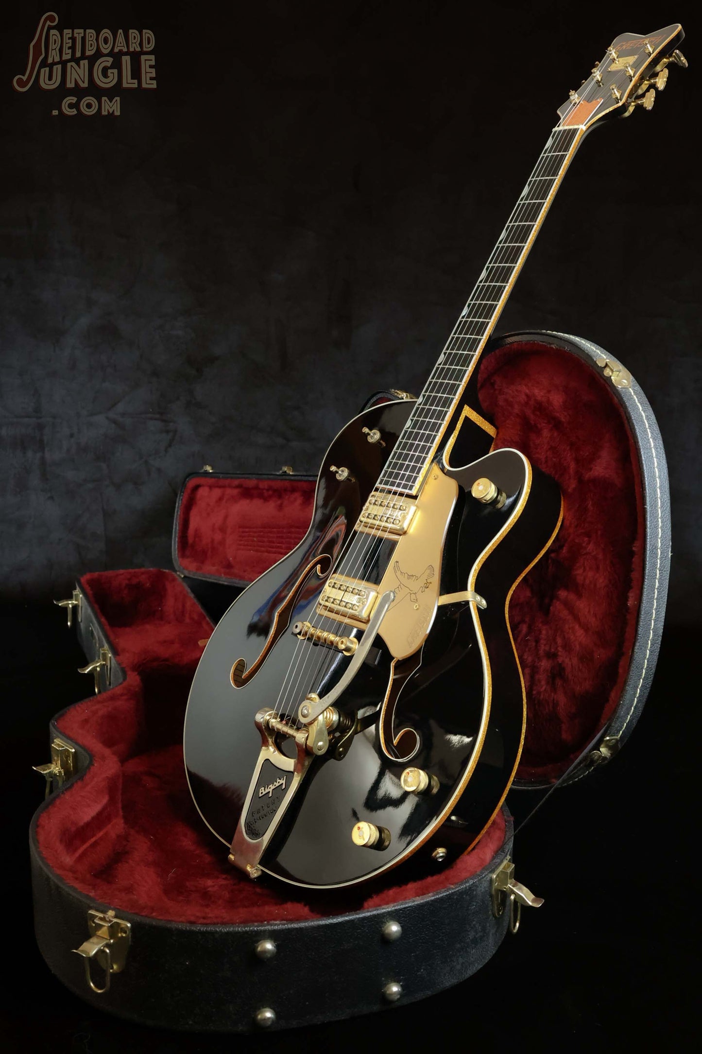 Gretsch Black Falcon - Black/Gold - 2005