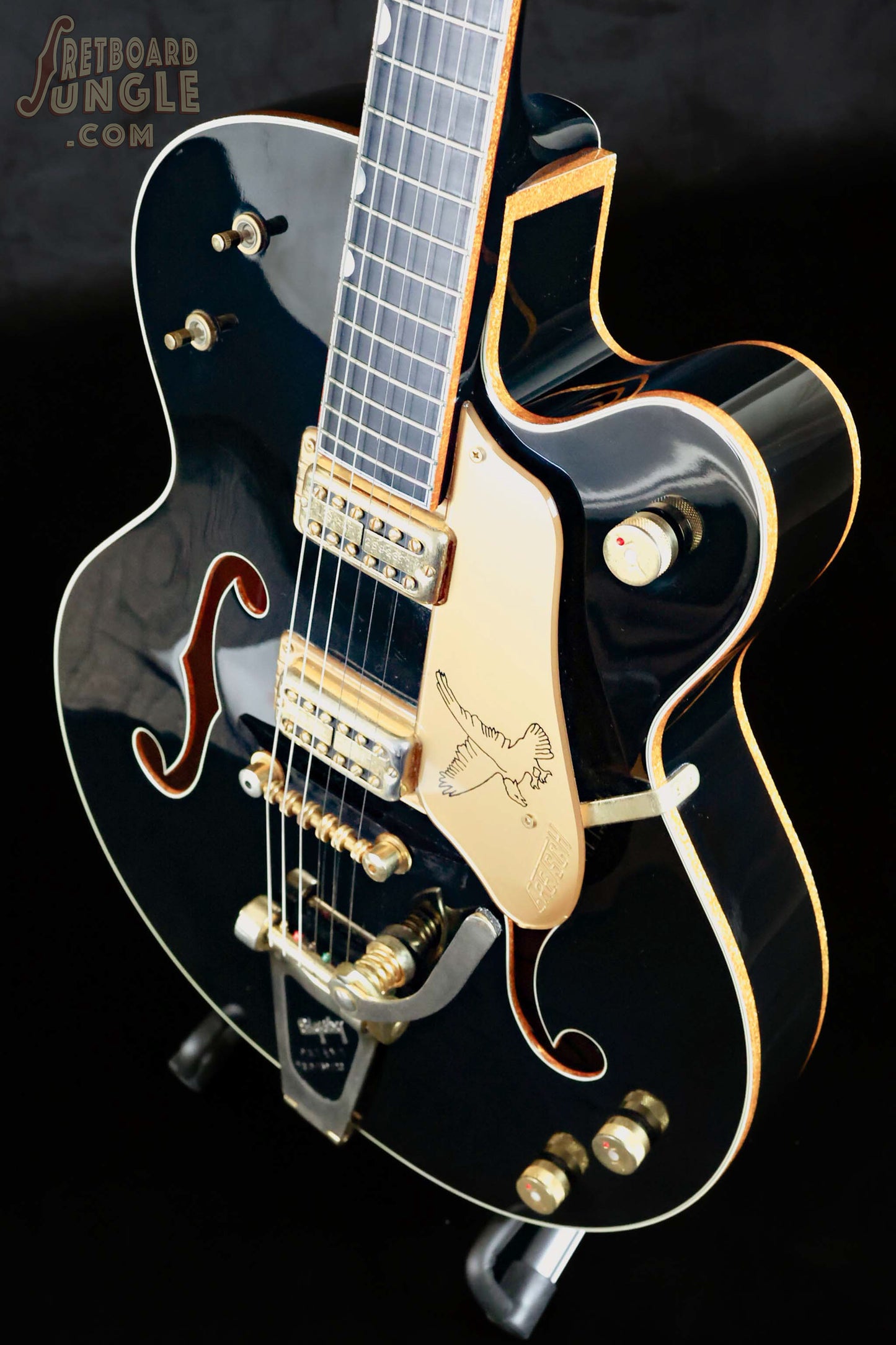 Gretsch Black Falcon - Black/Gold - 2005