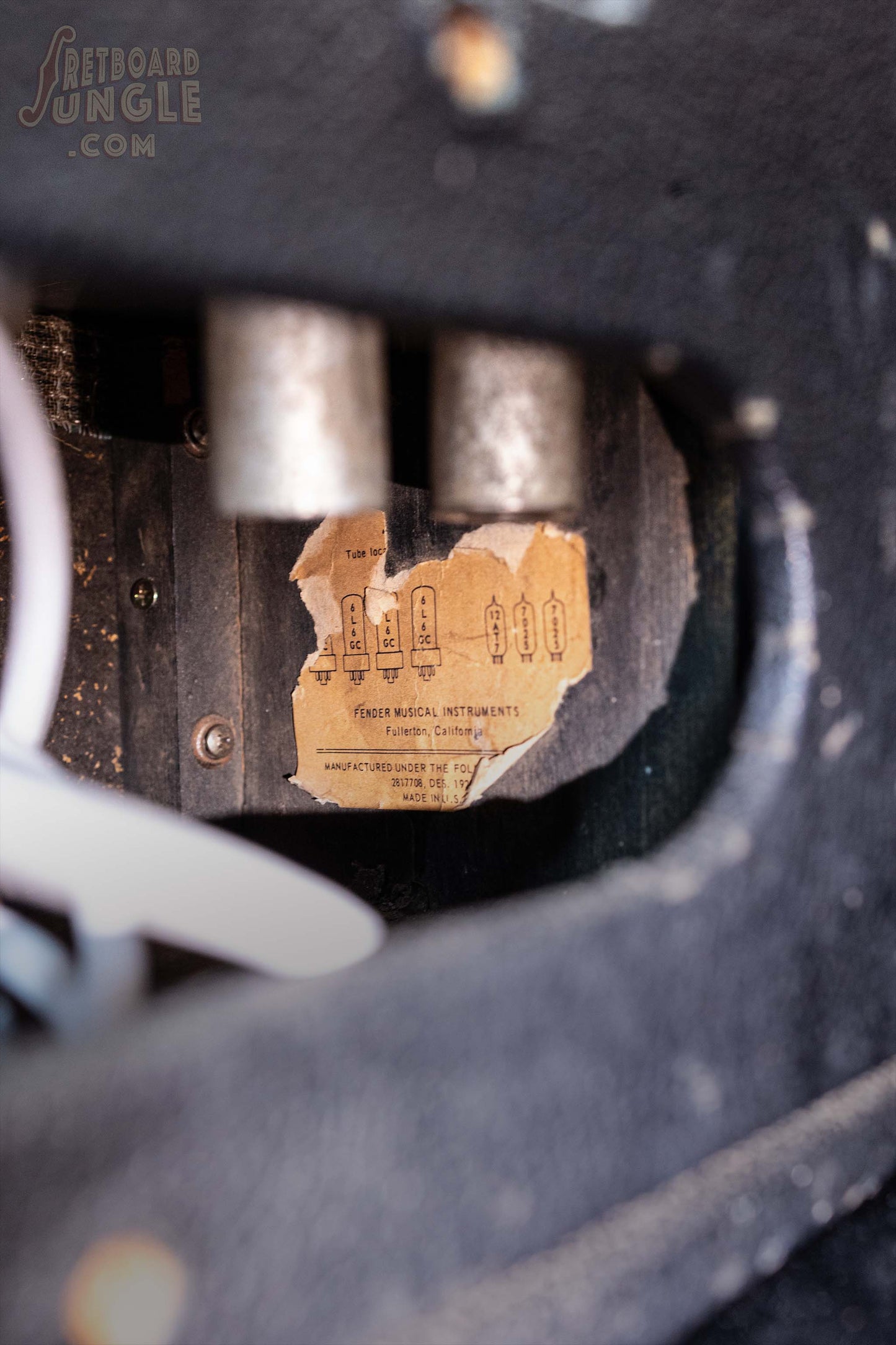 1975 Fender Bassman and EV Cab