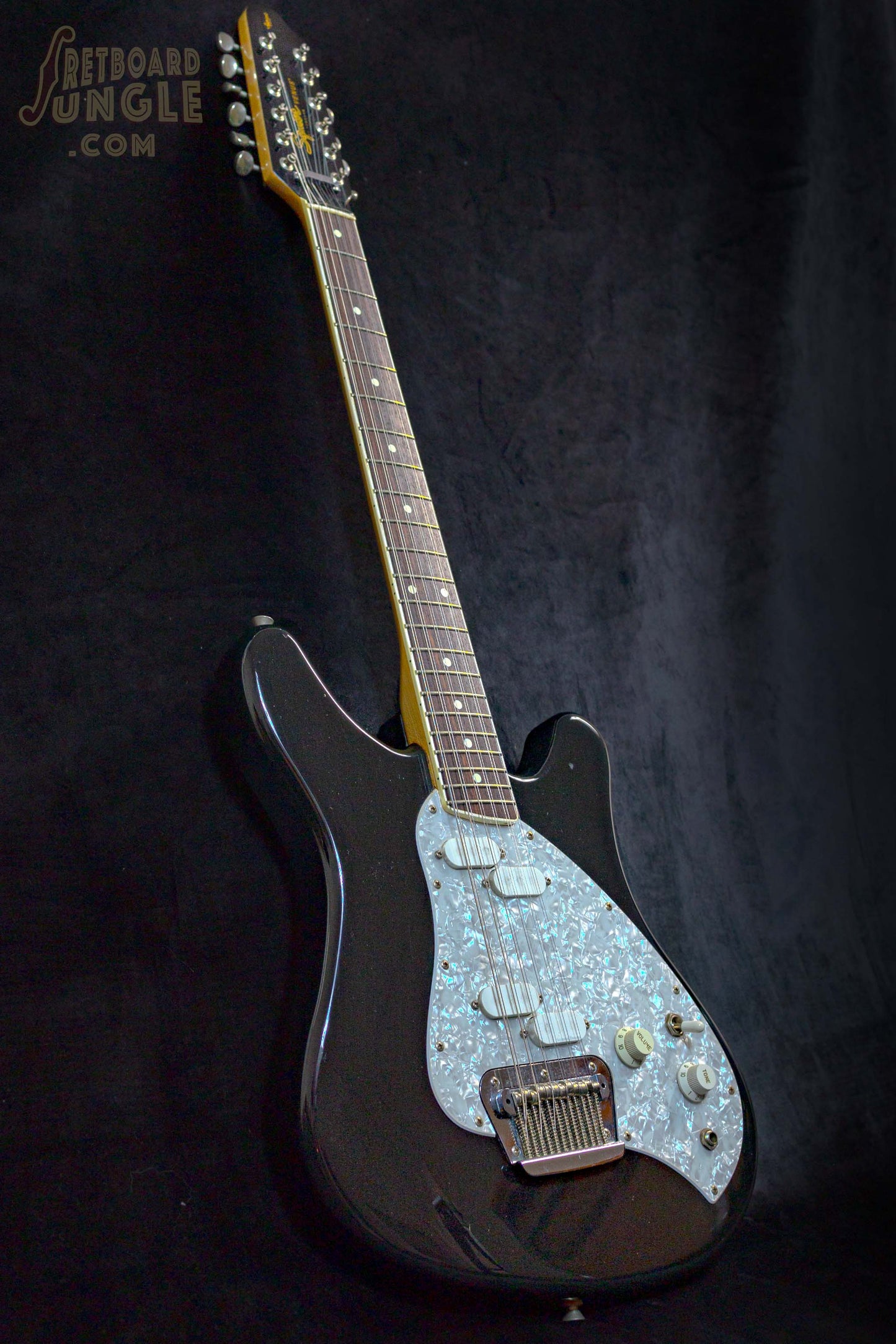 Squier Venus Vista XII 12 String Guitar -  Gloss Black - 1997/98