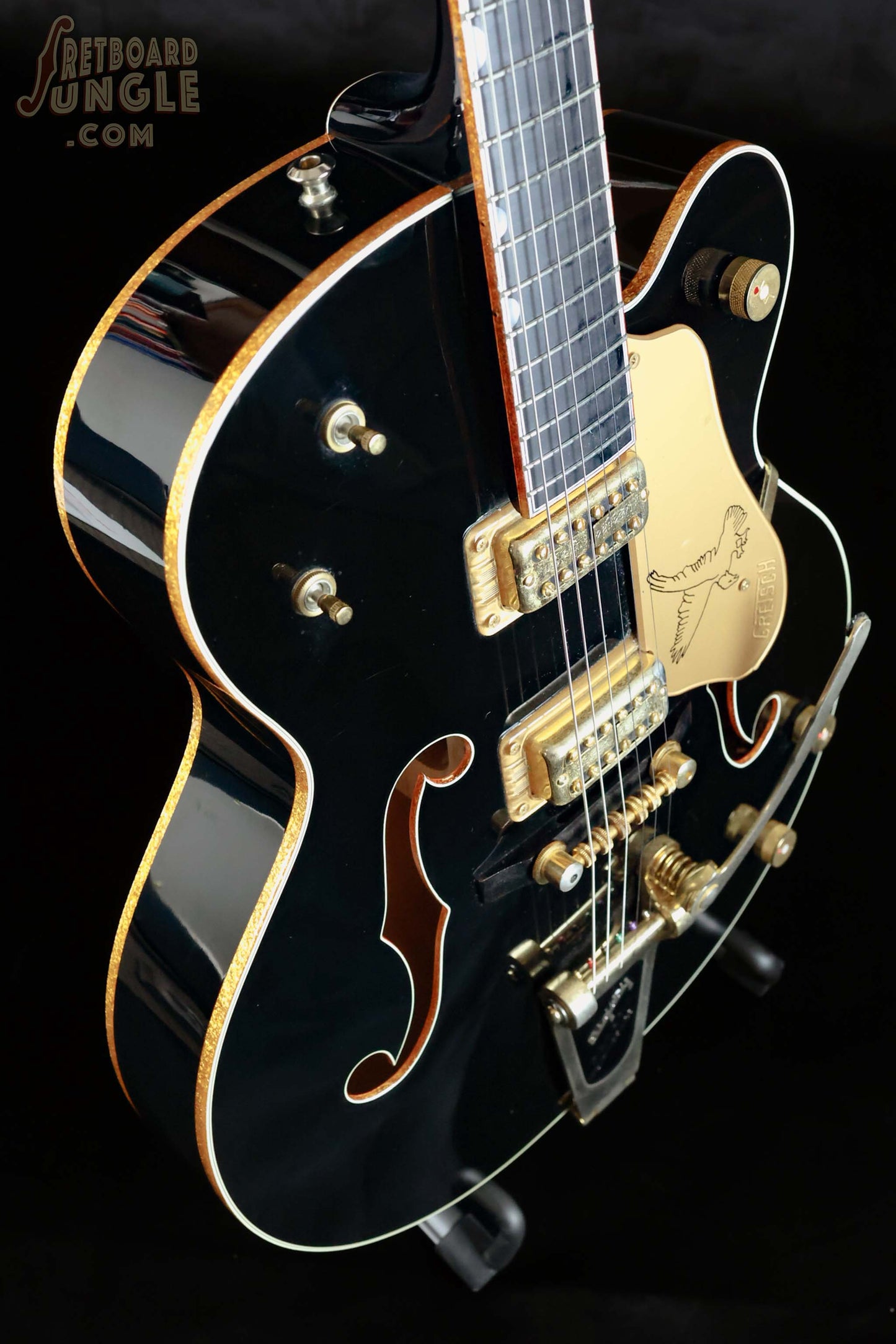 Gretsch Black Falcon - Black/Gold - 2005