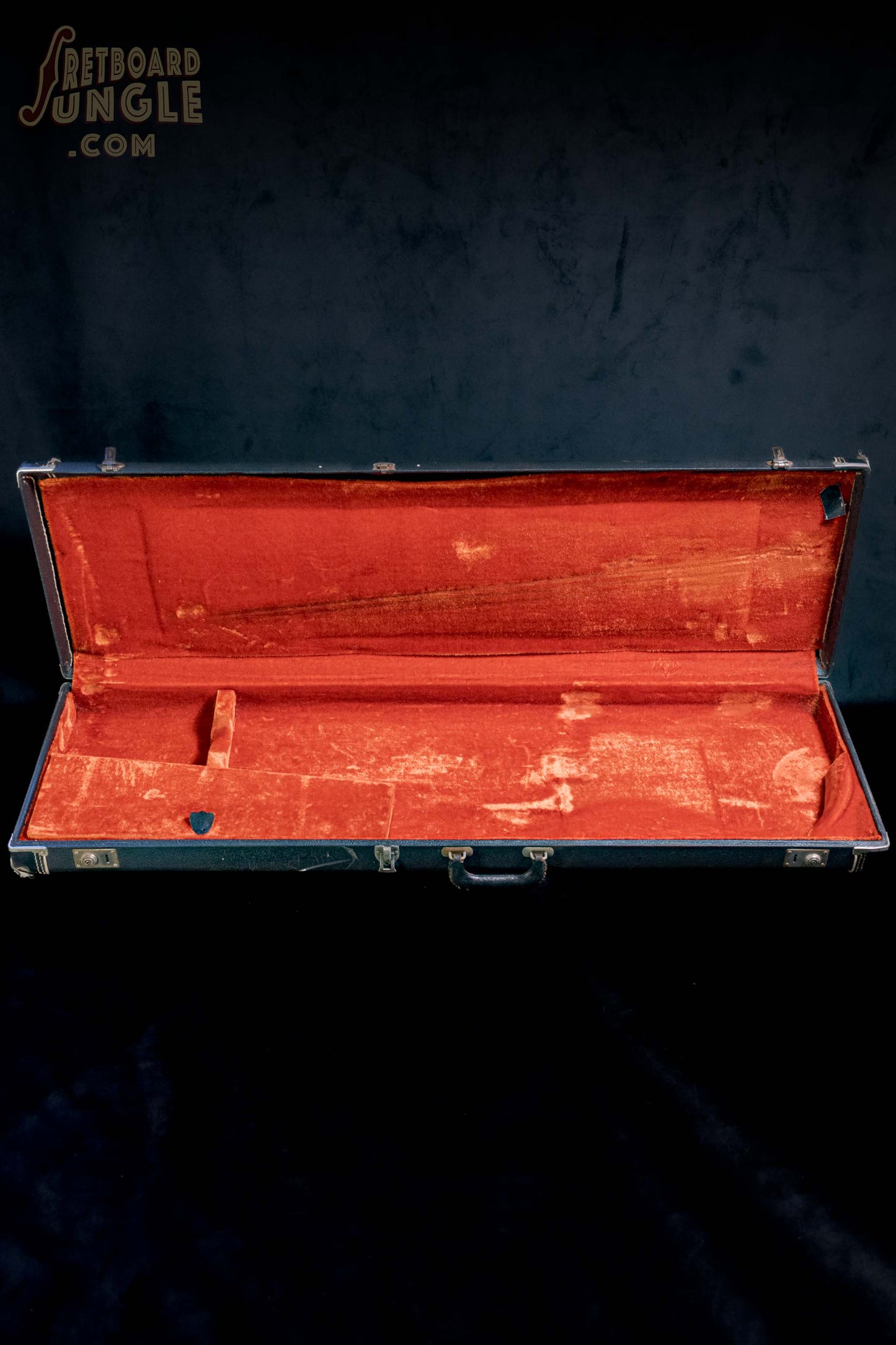 Fender "No Logo" Pre CBS Bass Case | Black Tolex | USA | 1962-1964