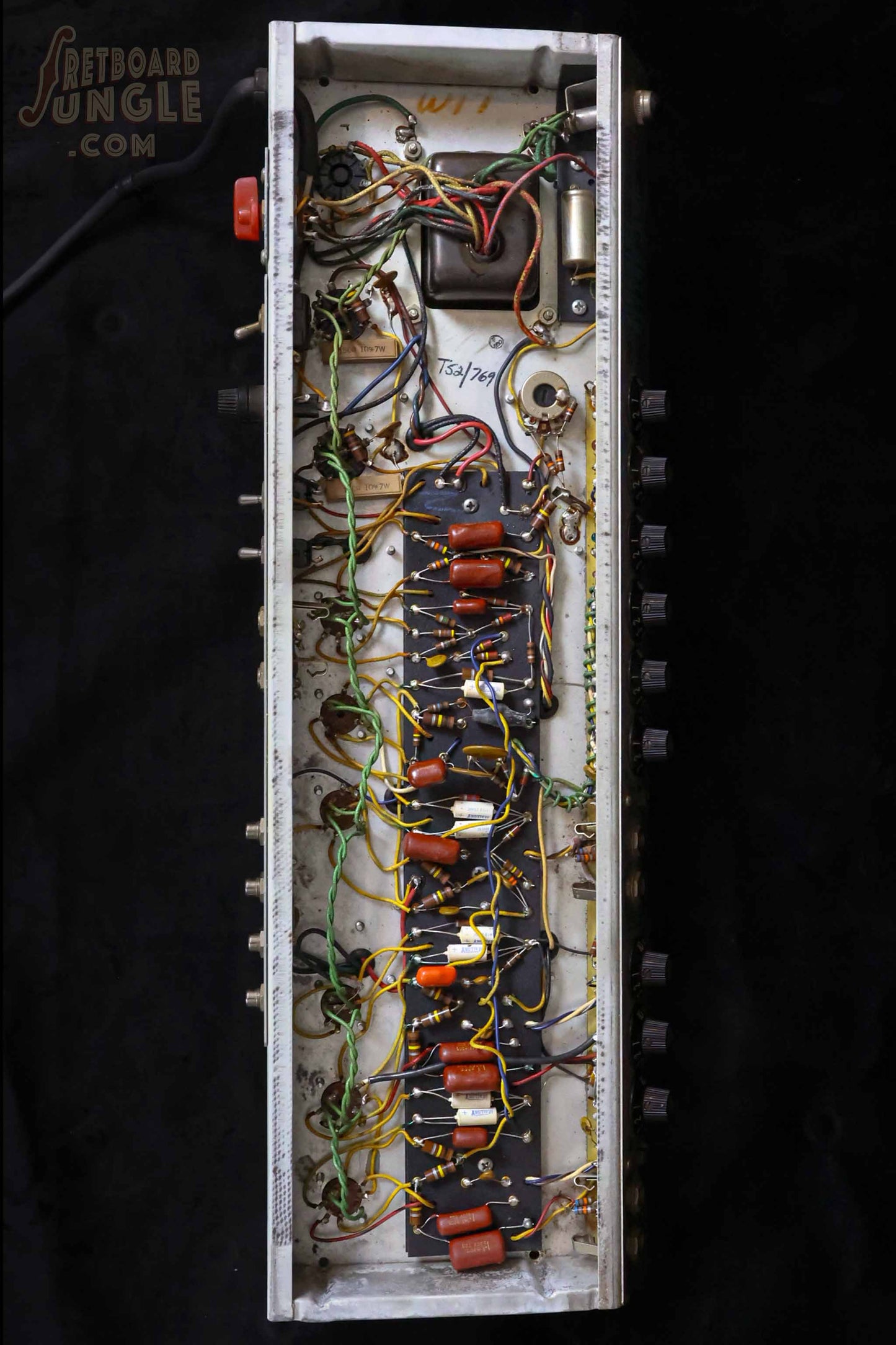 Vintage Fender Vibrolux Reverb "Drip Edge" Amp - Black Tolex - 1968/69 - Made in USA