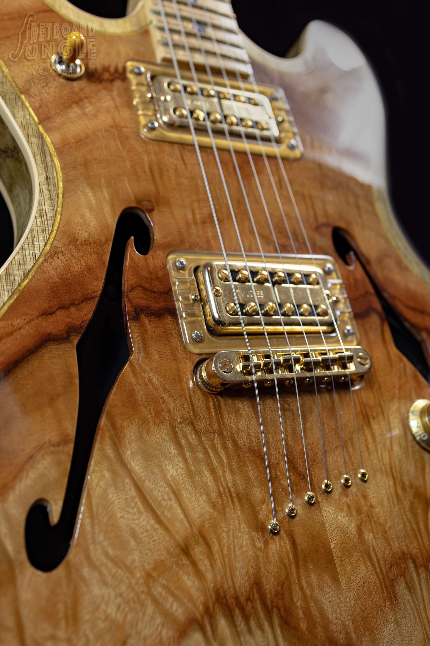 Andy Taylor Custom Semi Hollow  - Natural - 2023 - Australia