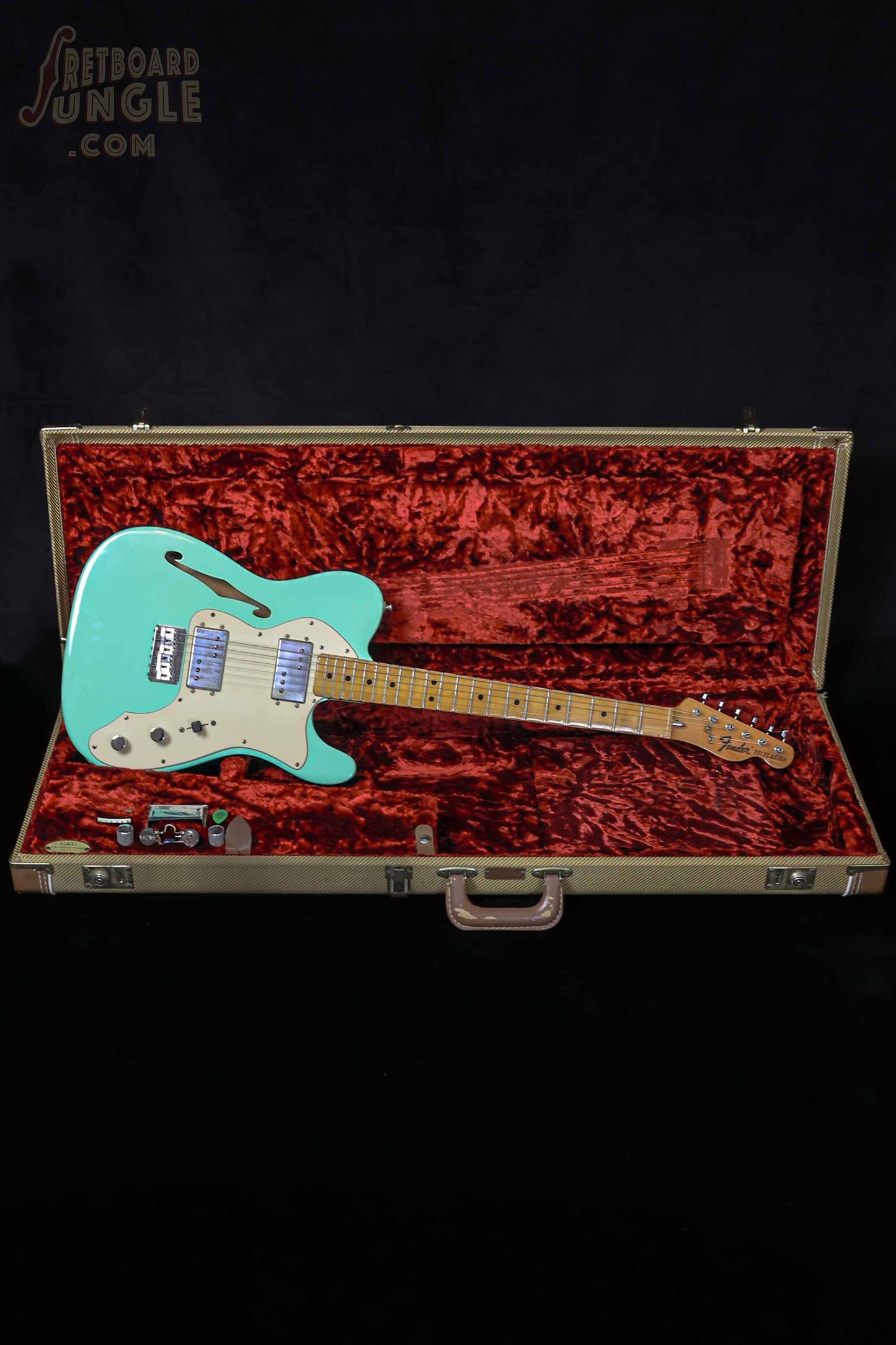 Vintage Fender Telecaster Thinline - Seafoam Green - 1975 - USA